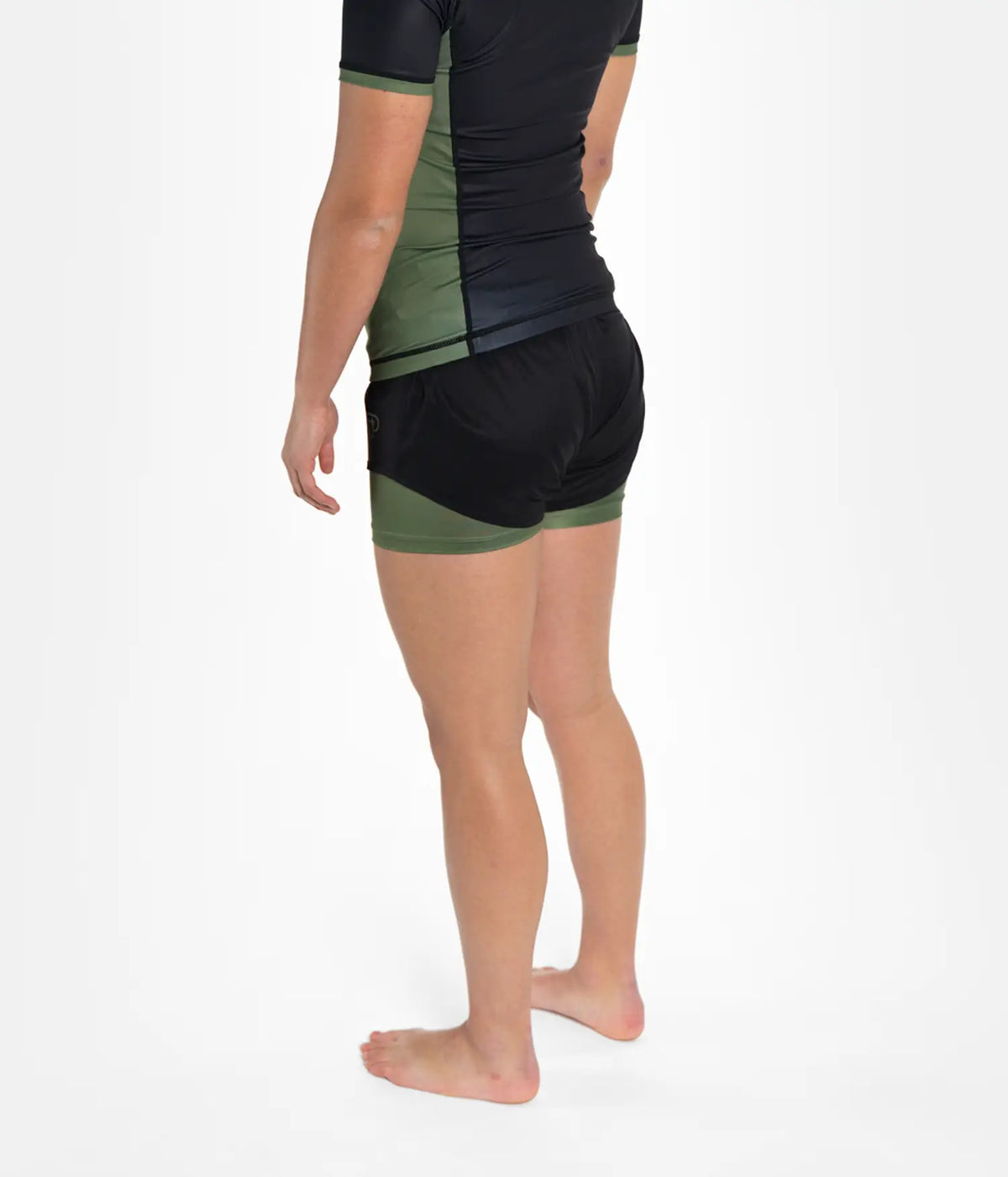 Academy + Black Women's Hybrid Shorts - Black Shorts