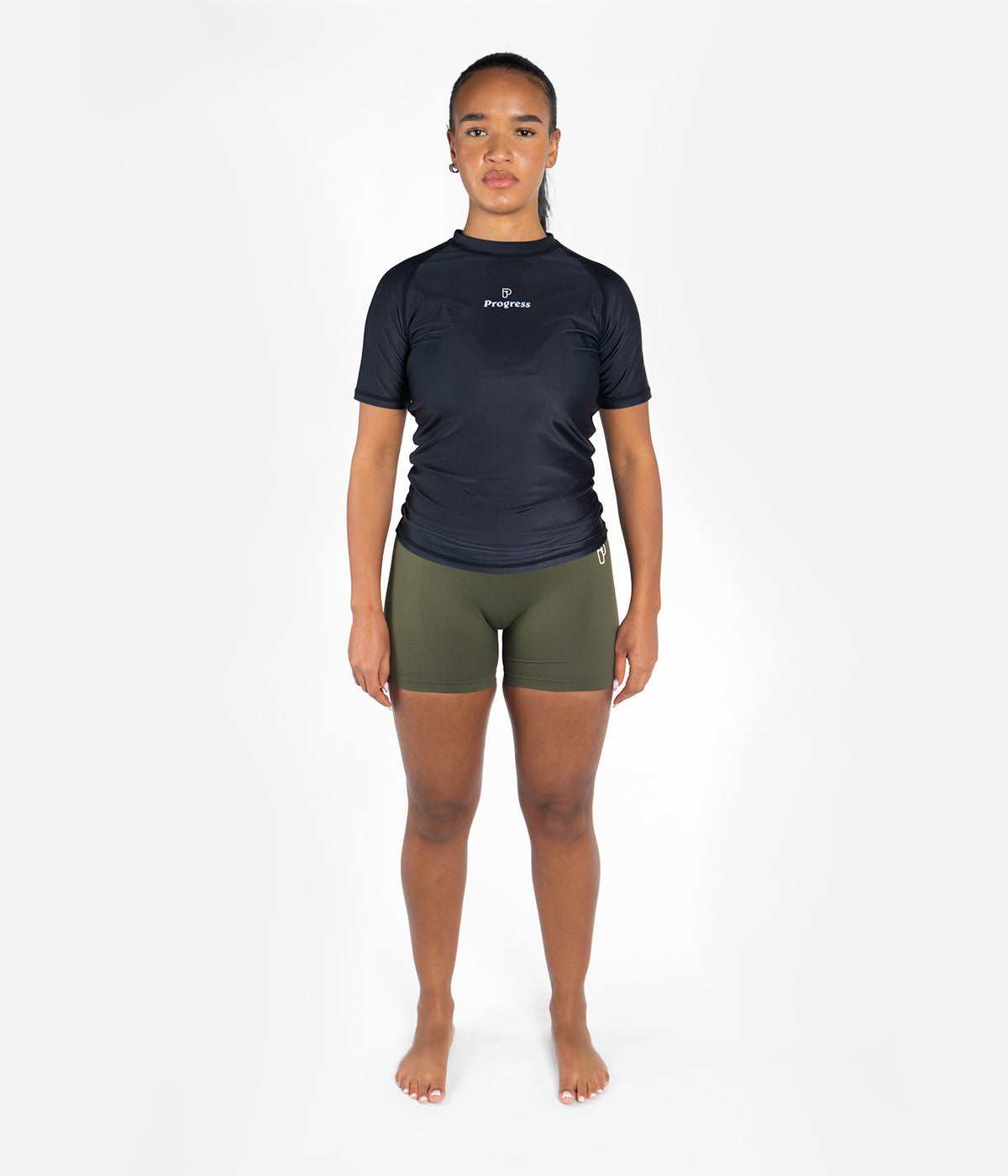 Seamless Shorts - Khaki Shorts
