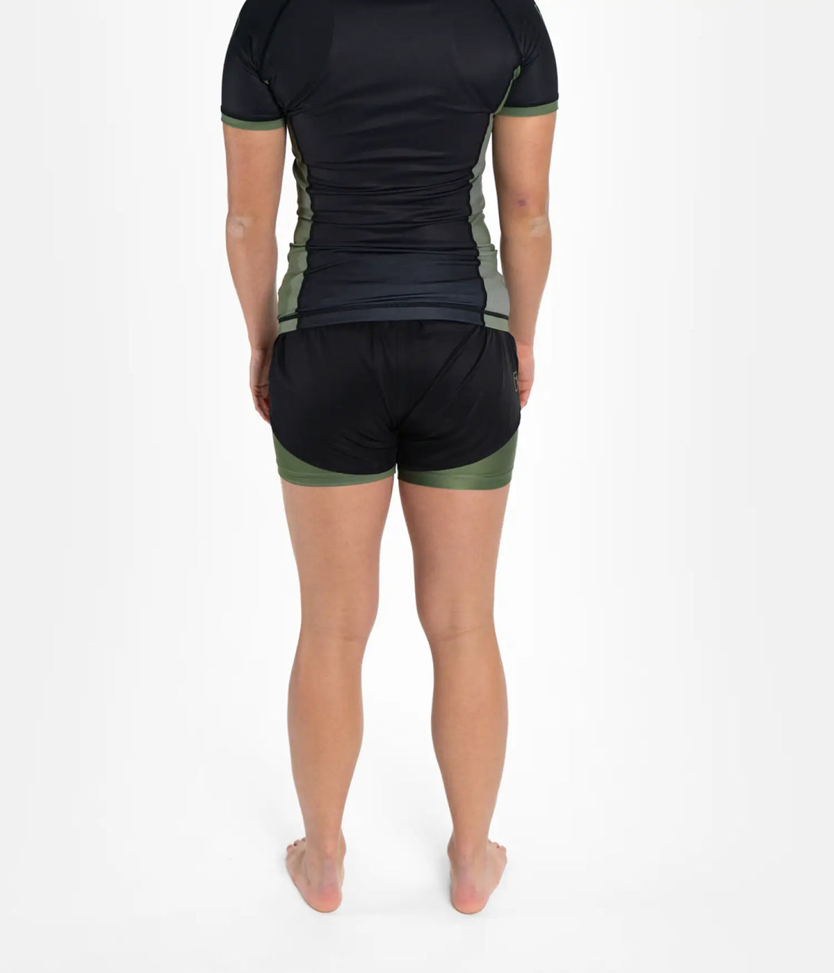Academy + Black Women's Hybrid Shorts - Black Shorts