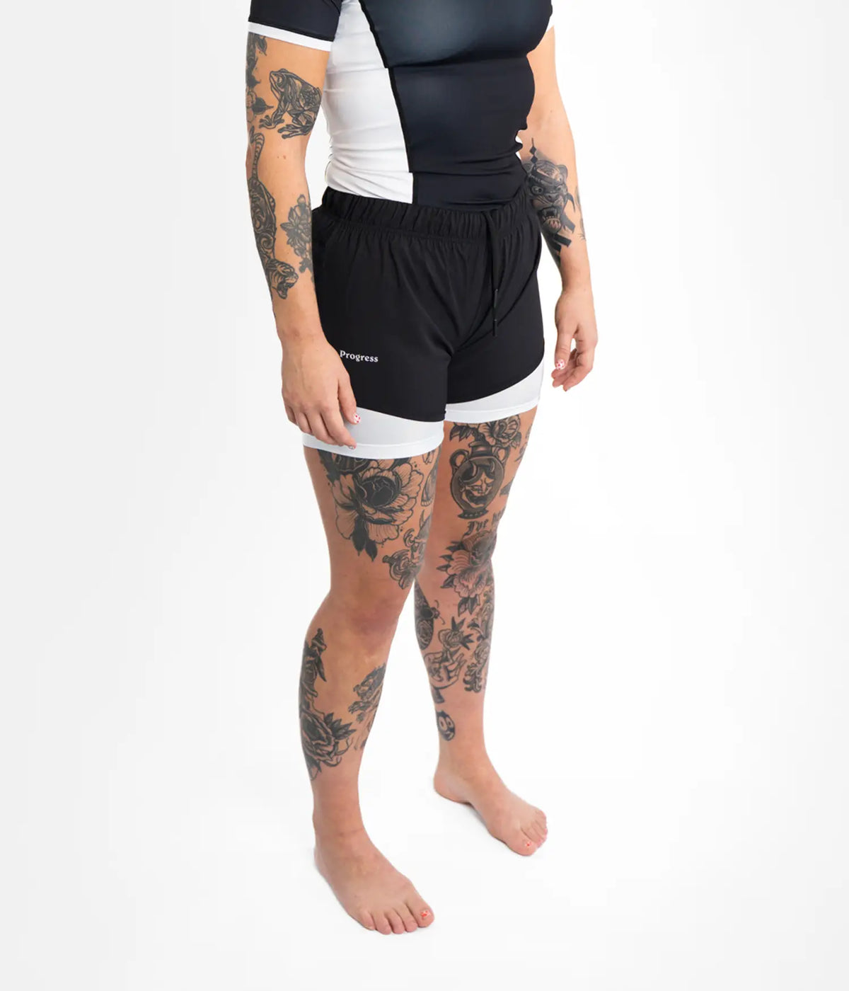 Women's Academy + Hybrid Shorts - Black Shorts
