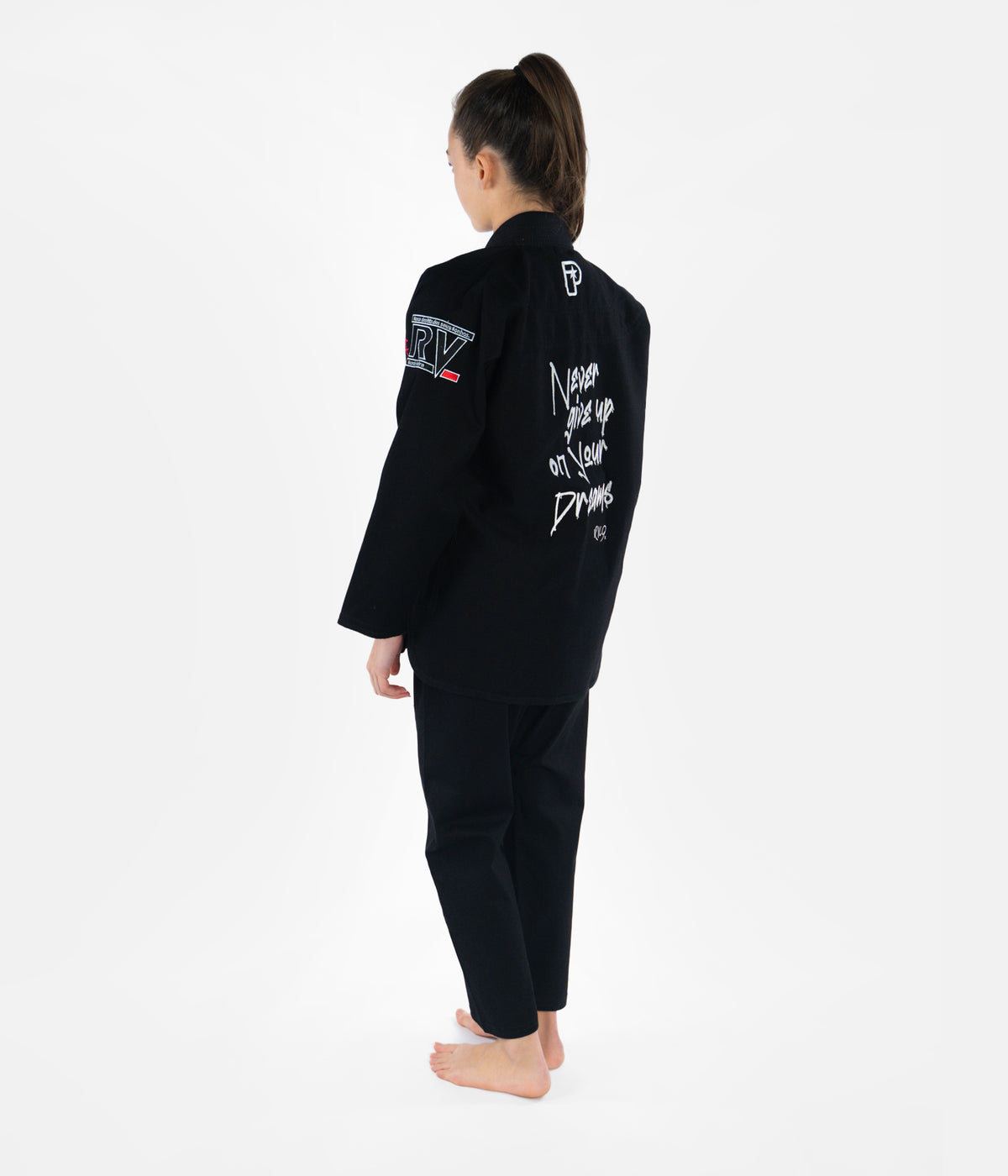 Kids Believe Gi - Black Kimono