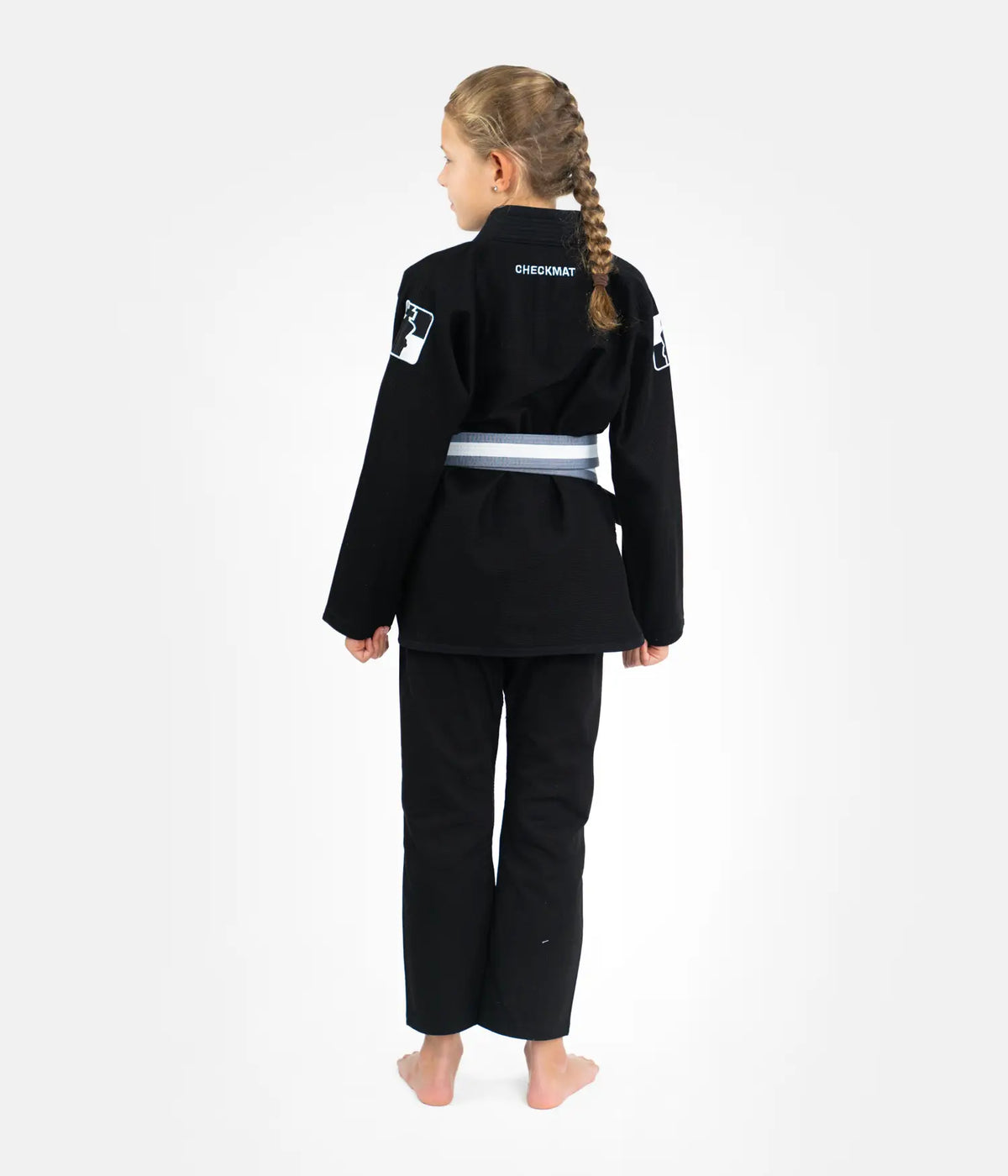 Kids Checkmat Official Gi - Black Kimono