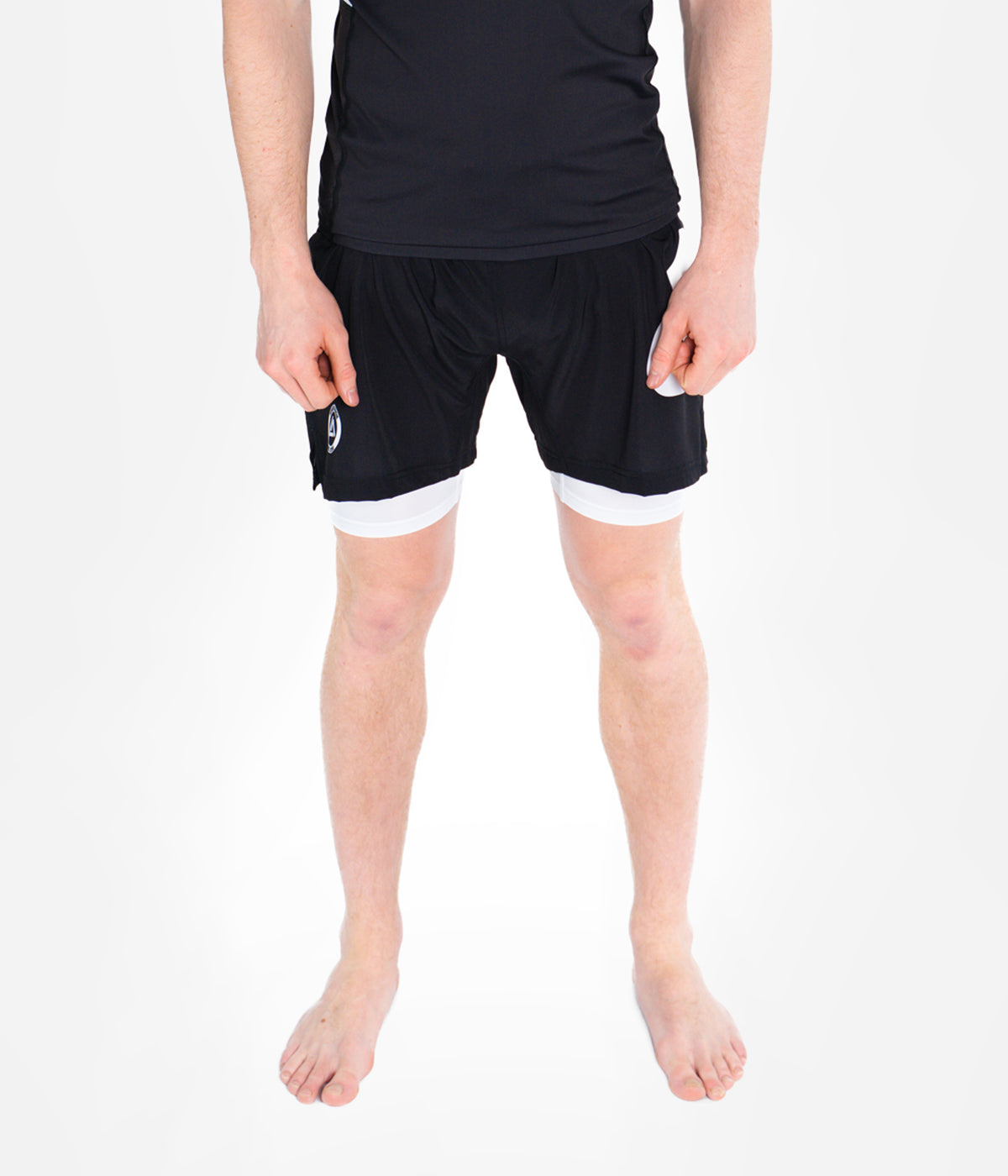 RGA Hybrid Shorts - Black Shorts XS