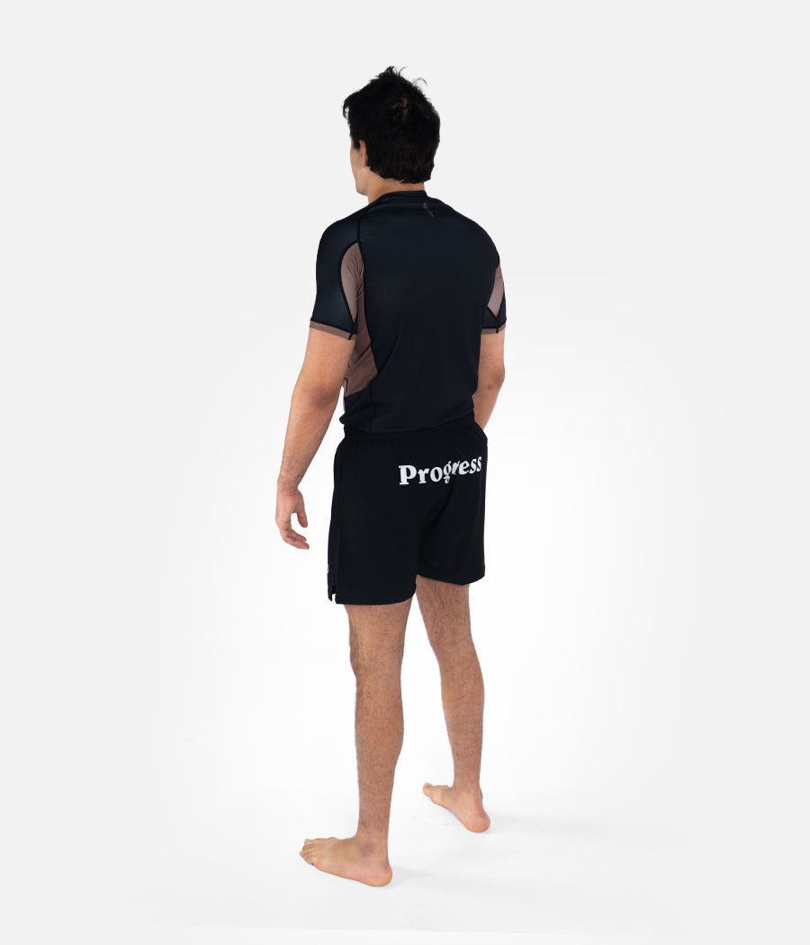 NSNP Ranked Rashguard Shortsleeve - Brown Rashguard