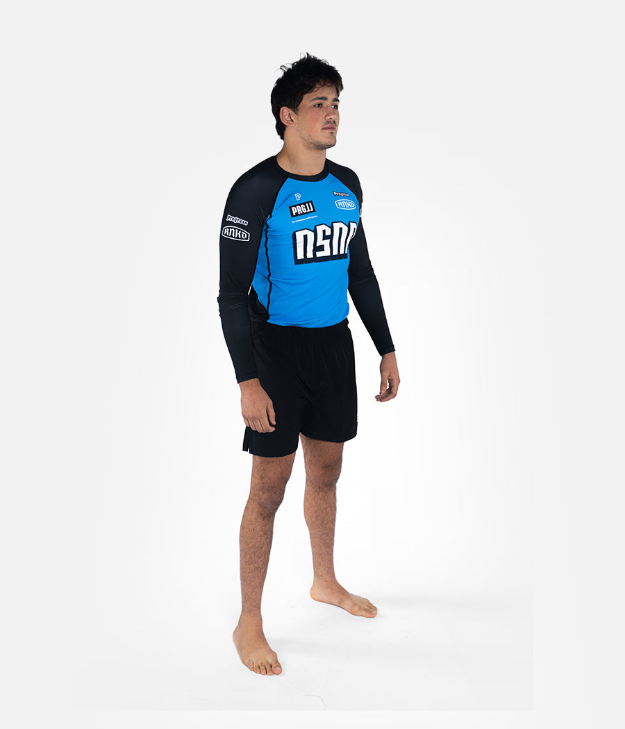 NSNP Ranked Rashguard Longsleeve - Blue Rashguard