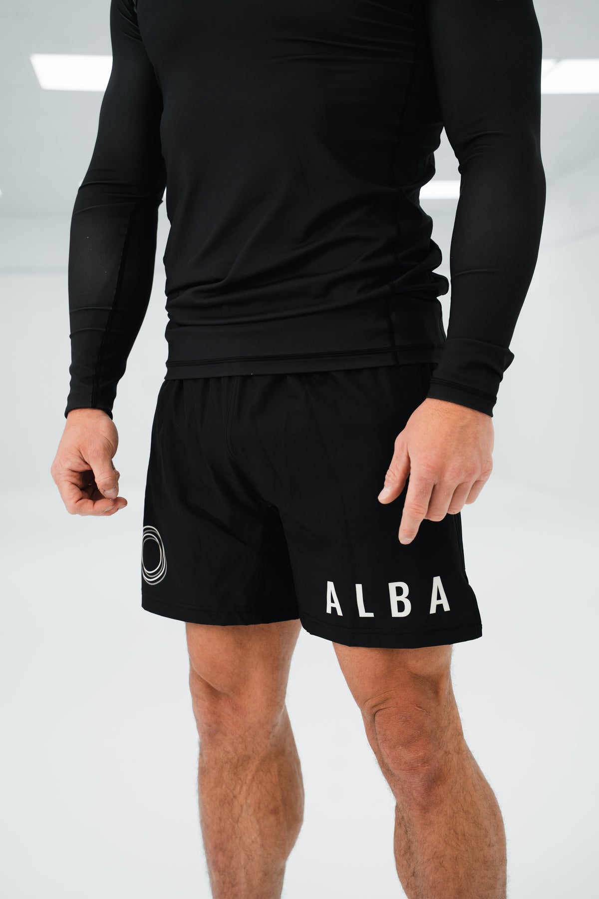 A L B A Club Board Shorts - Black Shorts