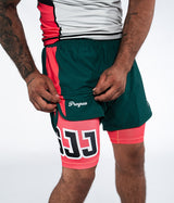 Gridiron 2012 Hybrid Shorts - Green Shorts XS