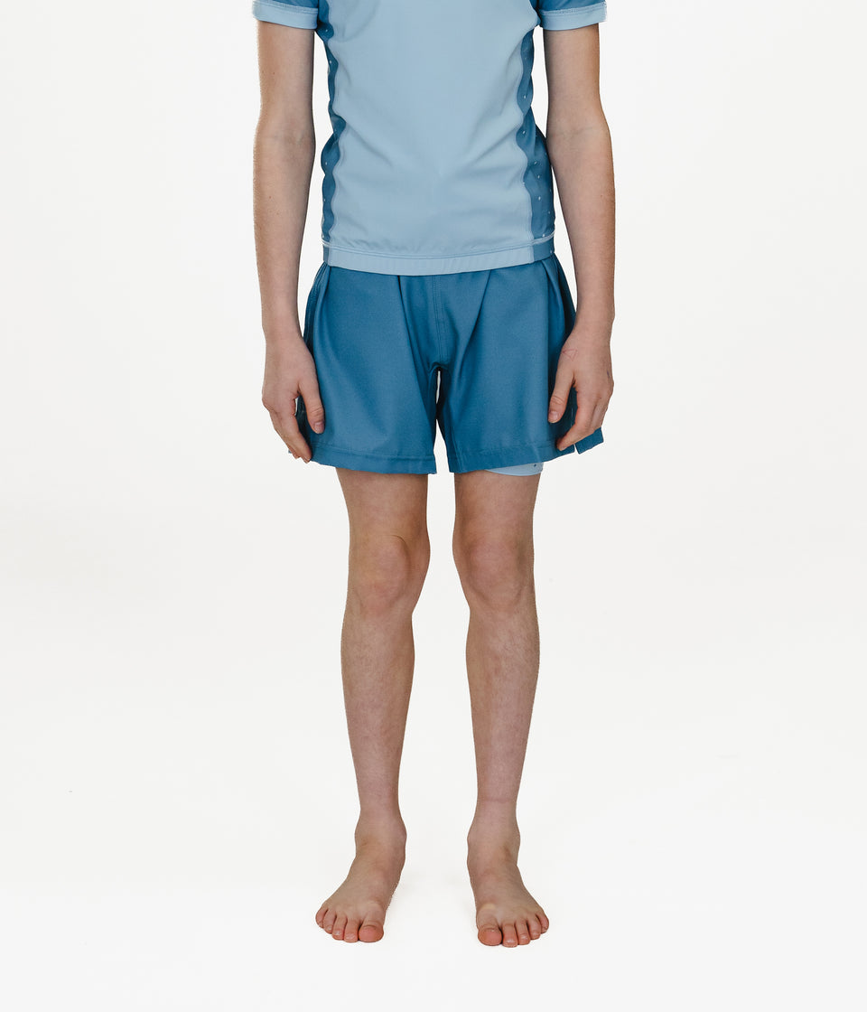 Kids Academy + Baby Blue Hybrid Shorts Shorts XS