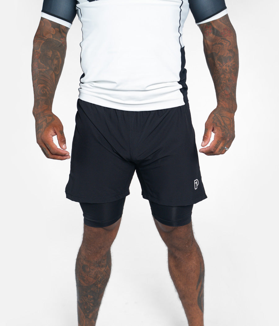 Flex Hybrid Shorts - Black Shorts