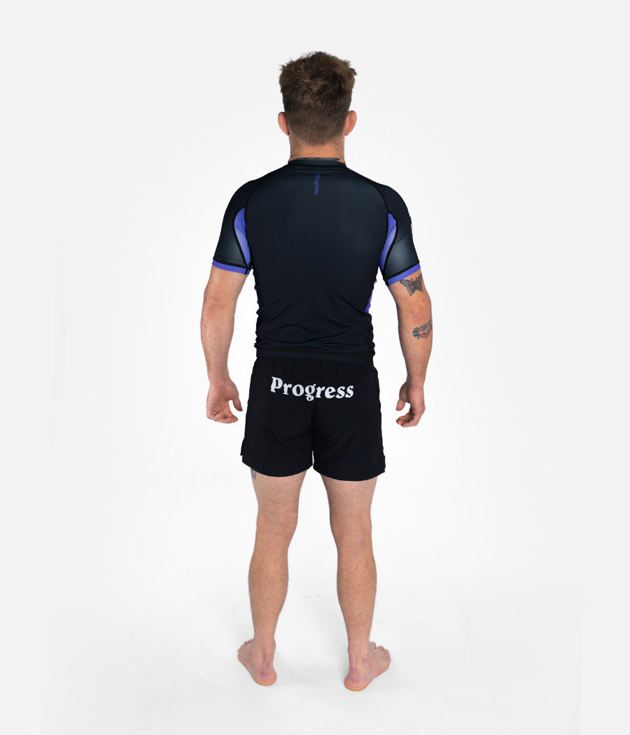 NSNP Ranked Rashguard Shortsleeve - Purple Rashguard