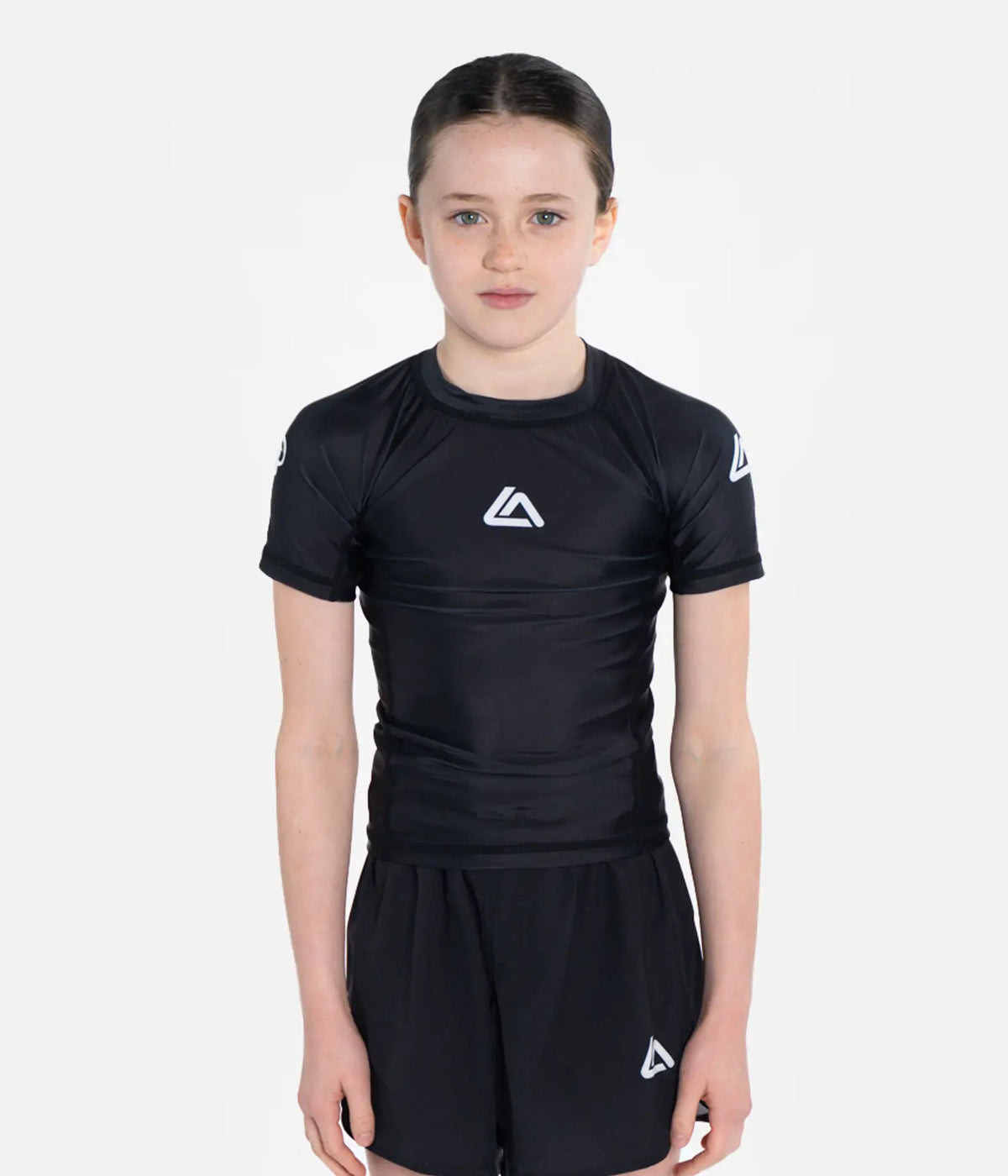 Kids RGA Classic Rashguard - Black Rashguard XS