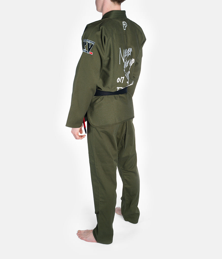 Believe Limited Edition Gi - Forest Green Kimono