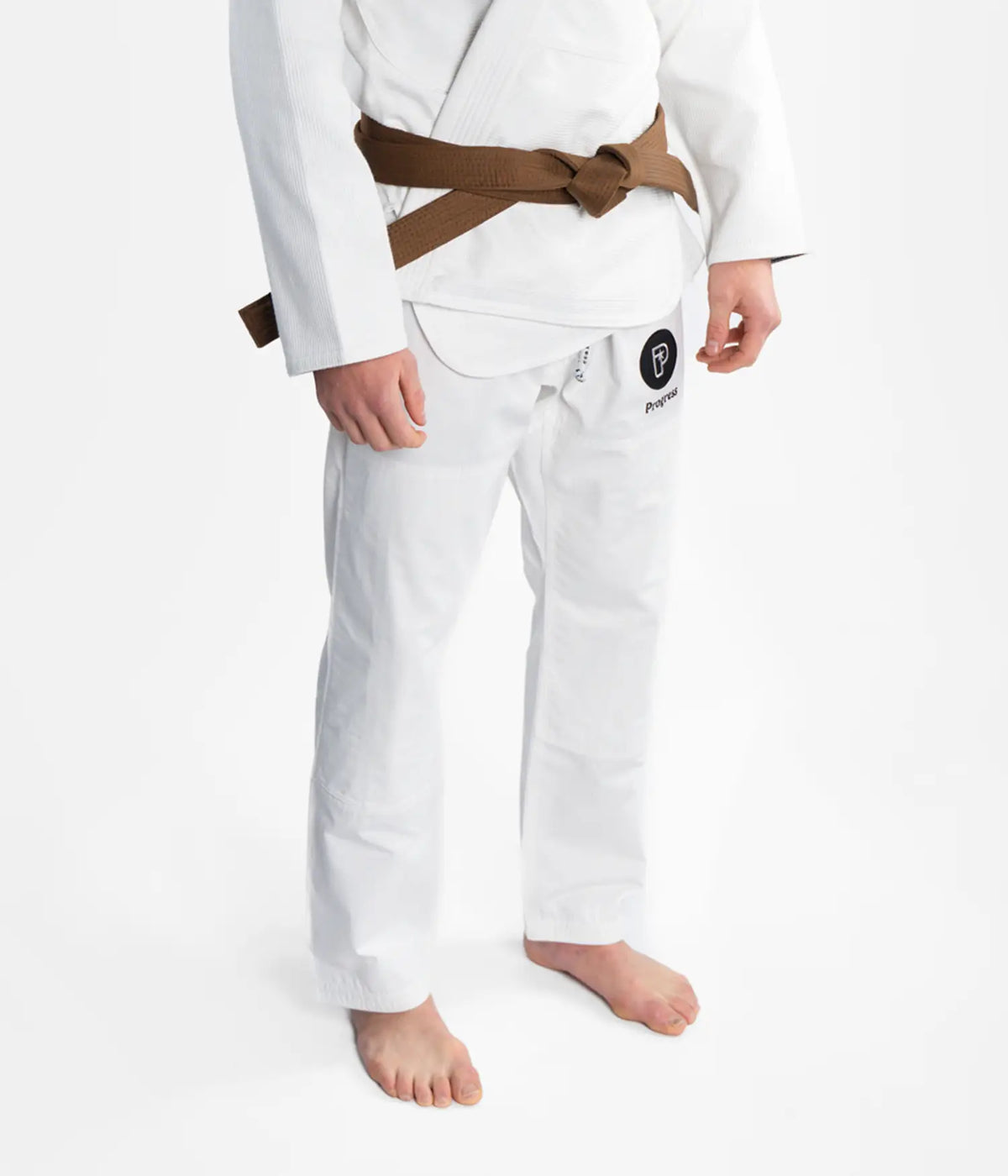 BJJ Pants - White Pants A0 Cotton