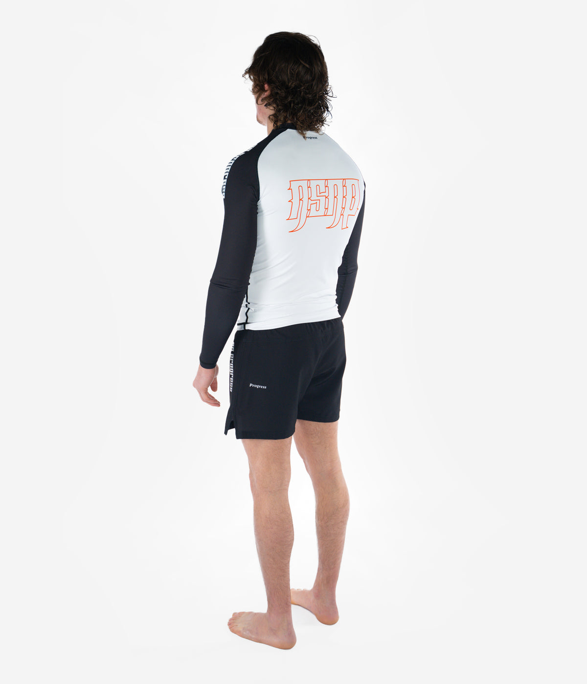 NSNP Metal Longsleeve Rashguard - White Rashguard