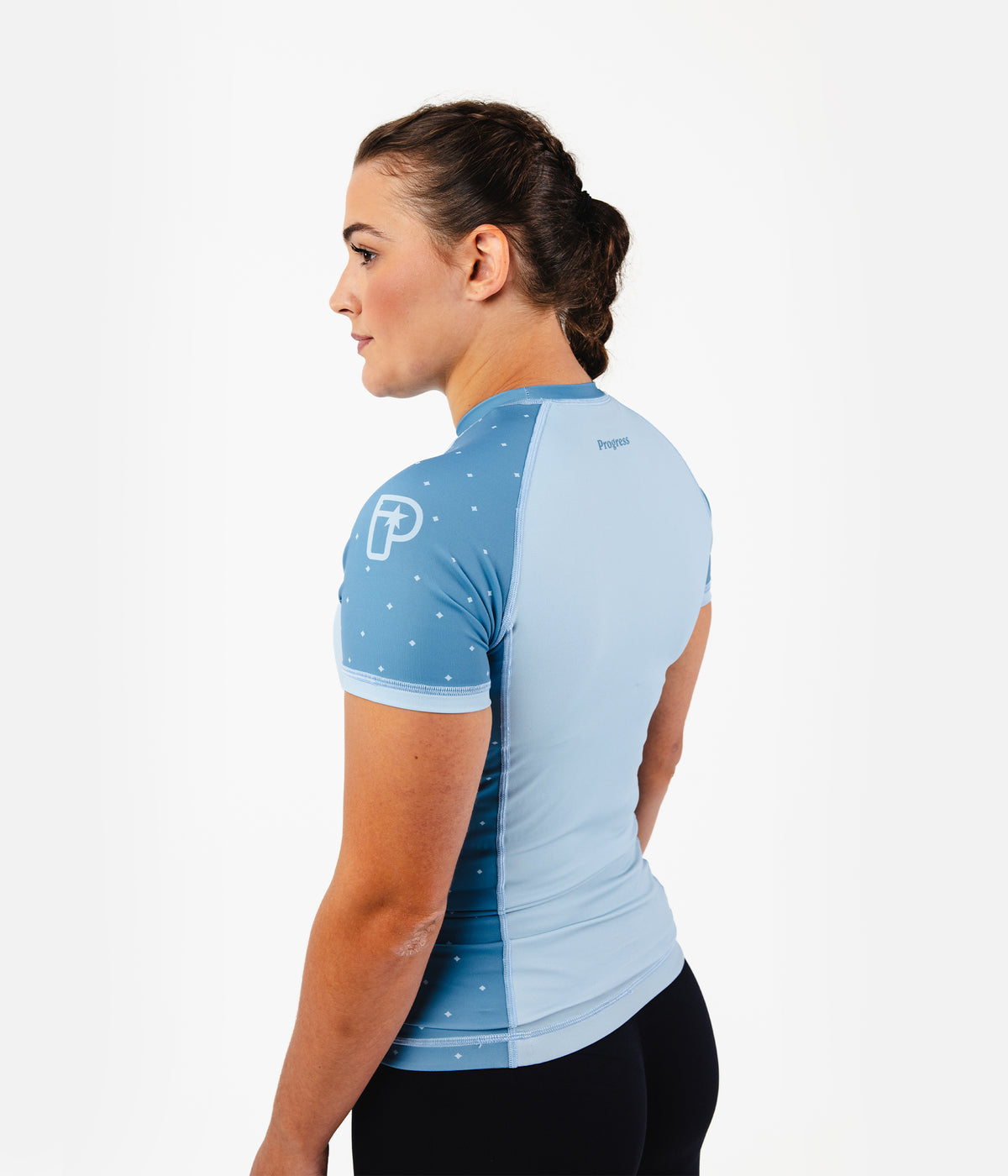 Women's Academy + Baby Blue Rashguard Rashguard