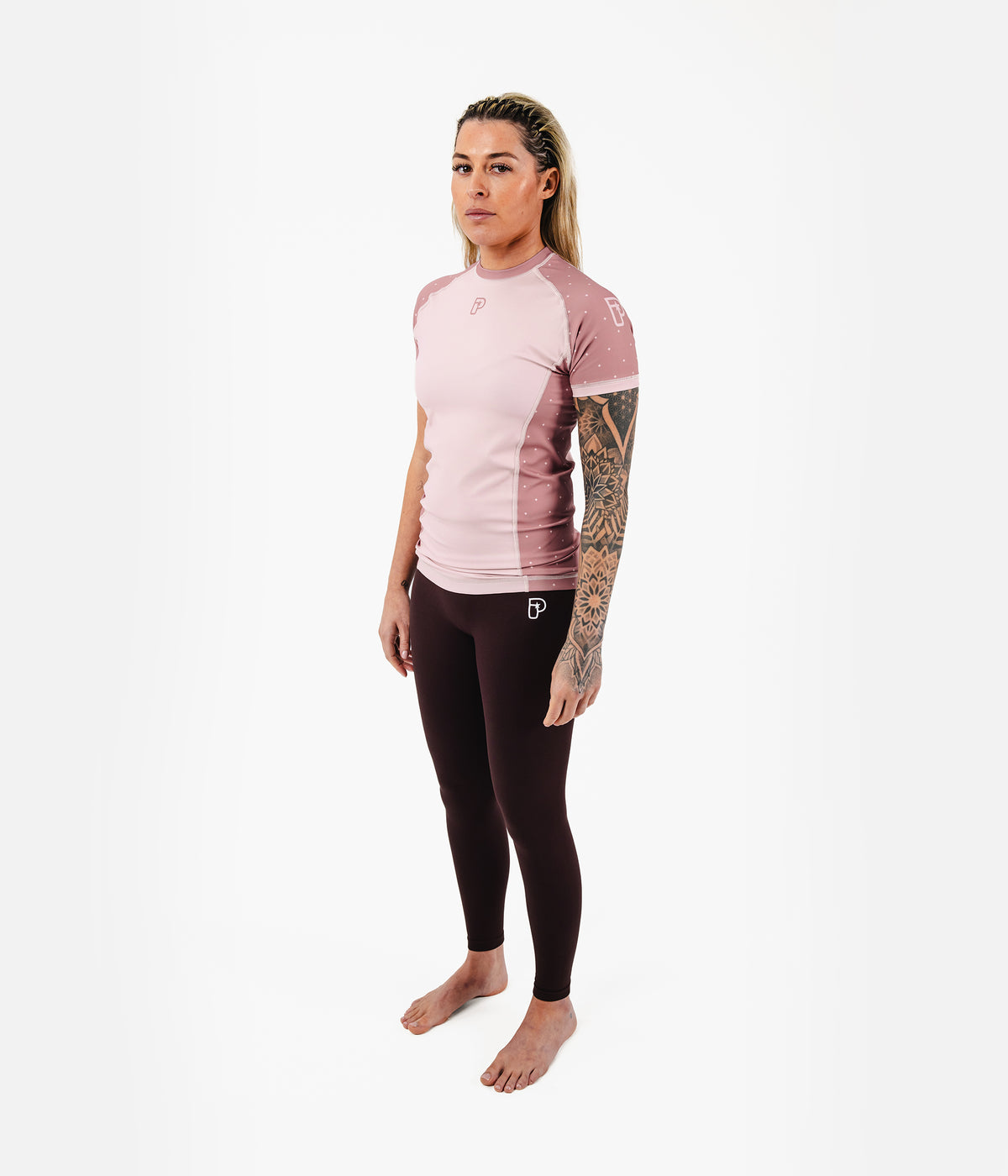 Women's Academy + Baby Pink Rashguard Rashguard