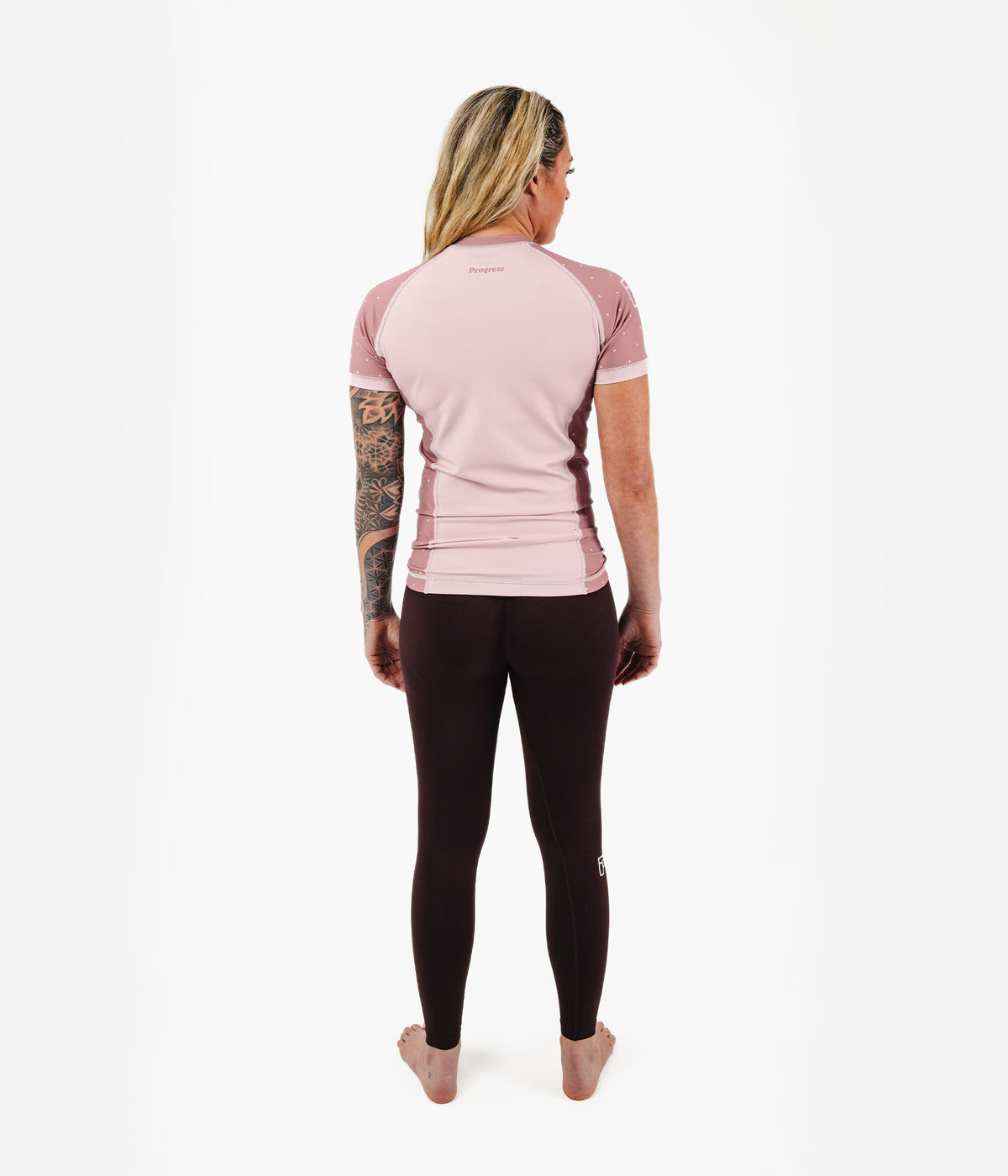Women's Academy + Baby Pink Rashguard Rashguard