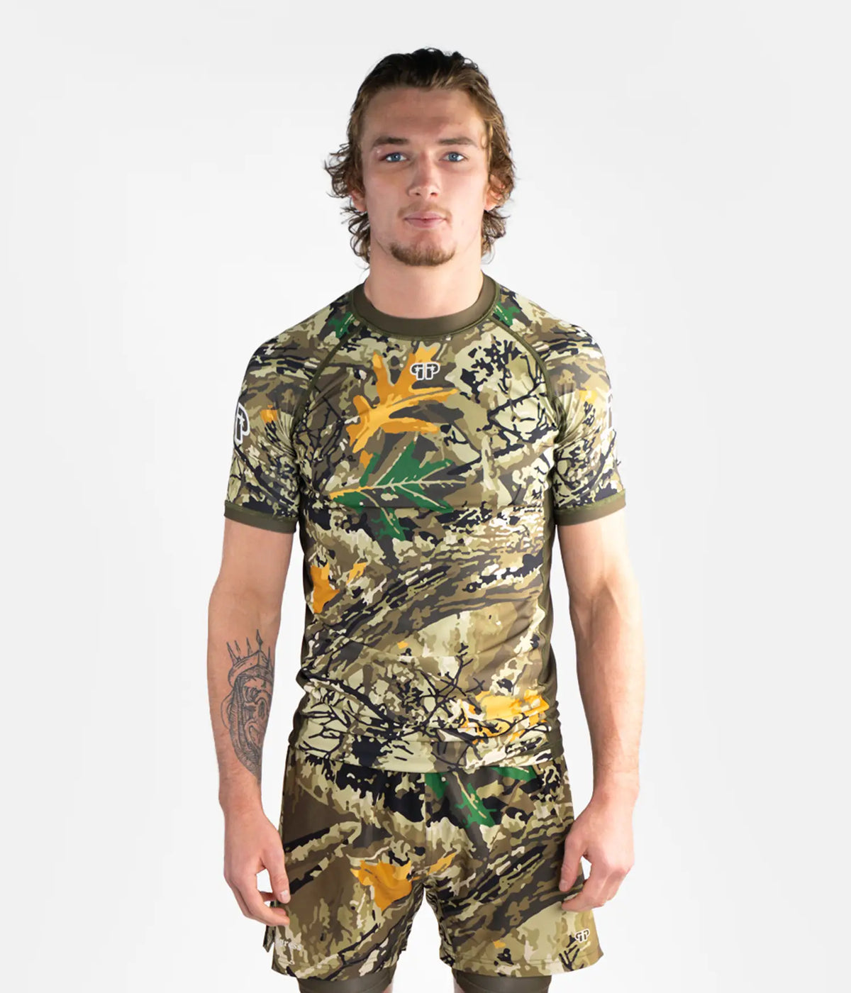 Woodland Camo Rashguard Rashguard