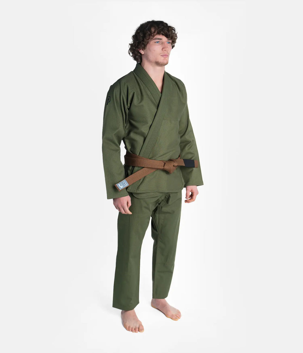 Progress Jiu Jitsu Academy Gi | Lichtgewicht BJJ Gi met gratis witte riem | BJJ Kimono voor mannen en vrouwen | Duurzame Jiu Jitsu Gi, Zwart, A0 Progress Jiu Jitsu Academy Gi | Lichtgewicht BJJ Gi met gratis witte riem | BJJ Kimono voor mannen en vrouwen | Duurzame Jiu Jitsu Gi, Zwart, A0