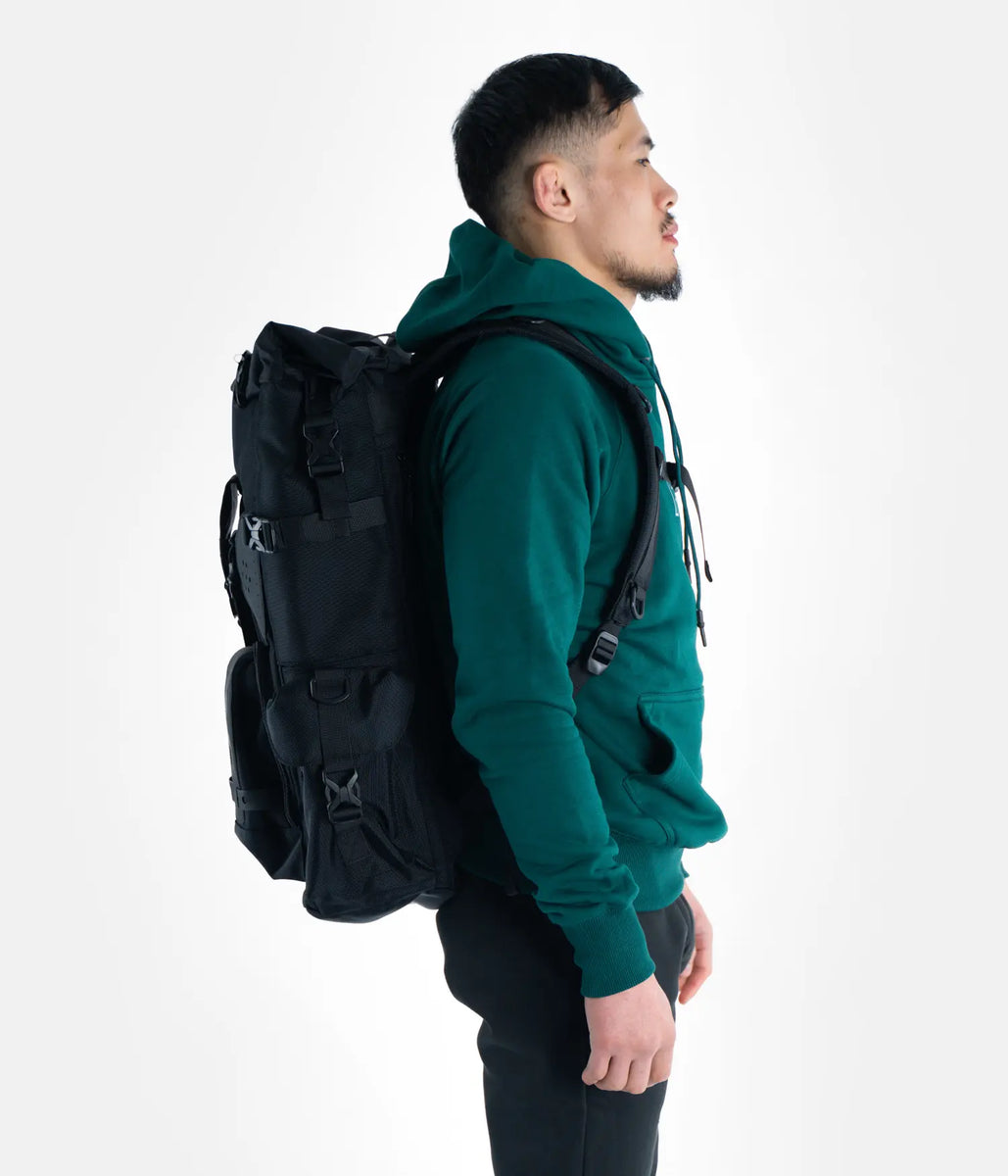 JHOOD ブラック バックパック JIU JITSU JHOOD ブラック バックパック JIU JITSU