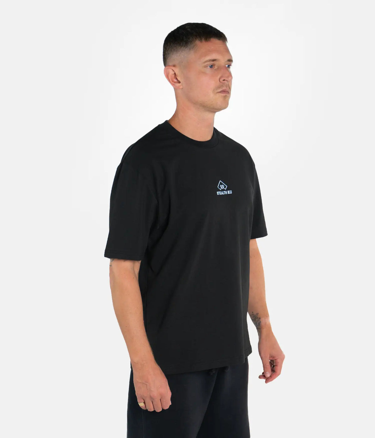 Stealth Oversized Tee - Black T-Shirt