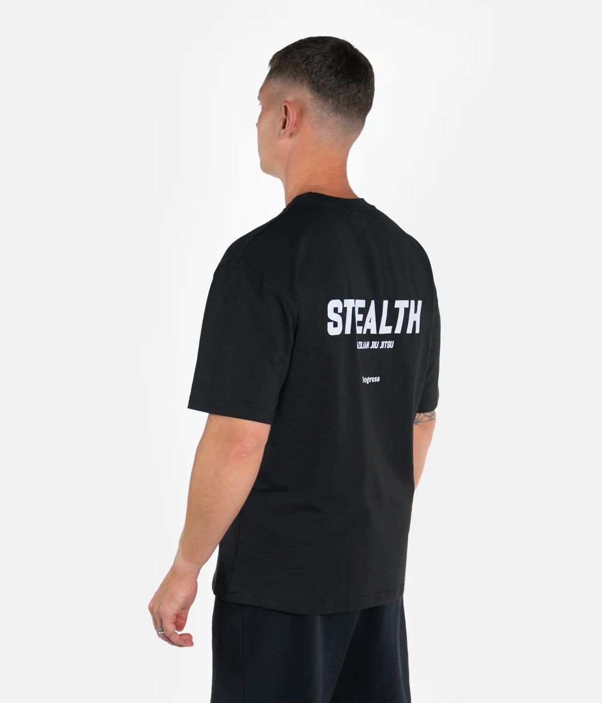 Stealth Oversized Tee - Black T-Shirt