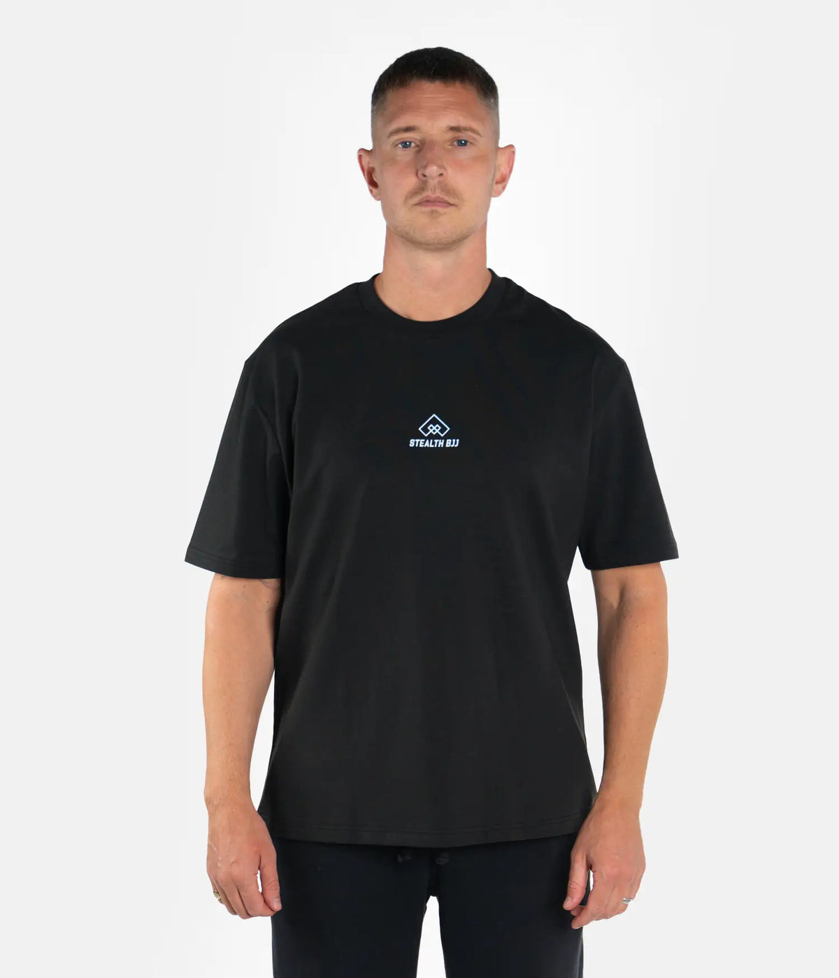 Stealth Oversized Tee - Black T-Shirt