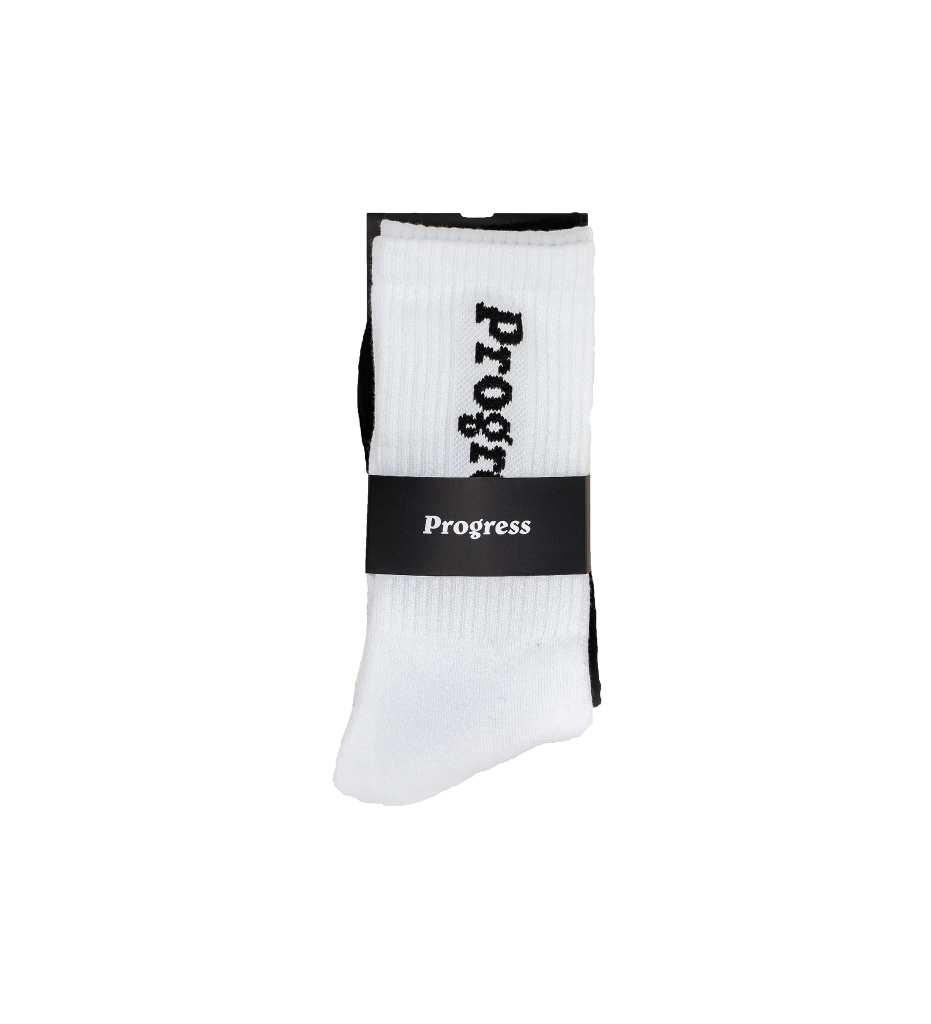 Progress PRO Socks - White & Black