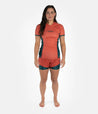 Academy + Peach Sunset Women's Rashguard Rashguard