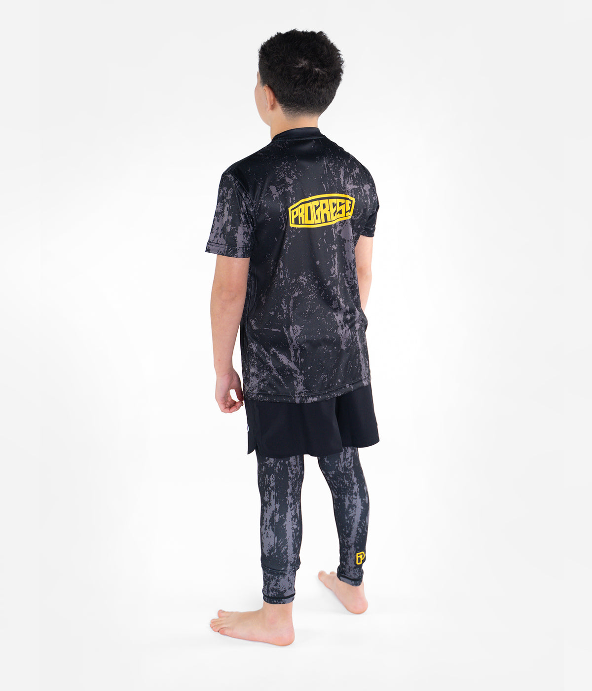 Kids Balance Series Ink Rolling Tee - Black Rolling Tee