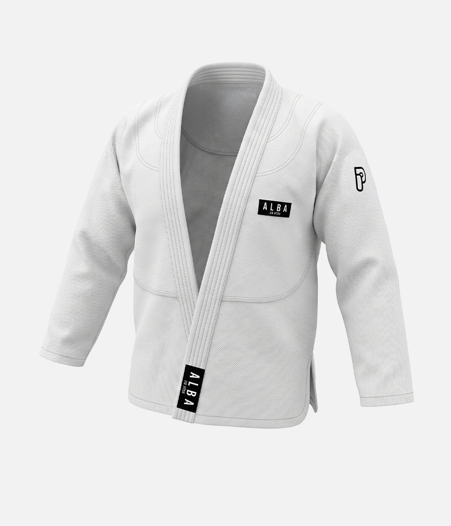 A L B A Premium Gi - White Kimono