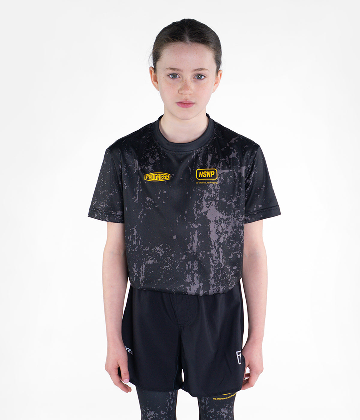 Kids Balance Series Ink Rolling Tee - Black Rolling Tee