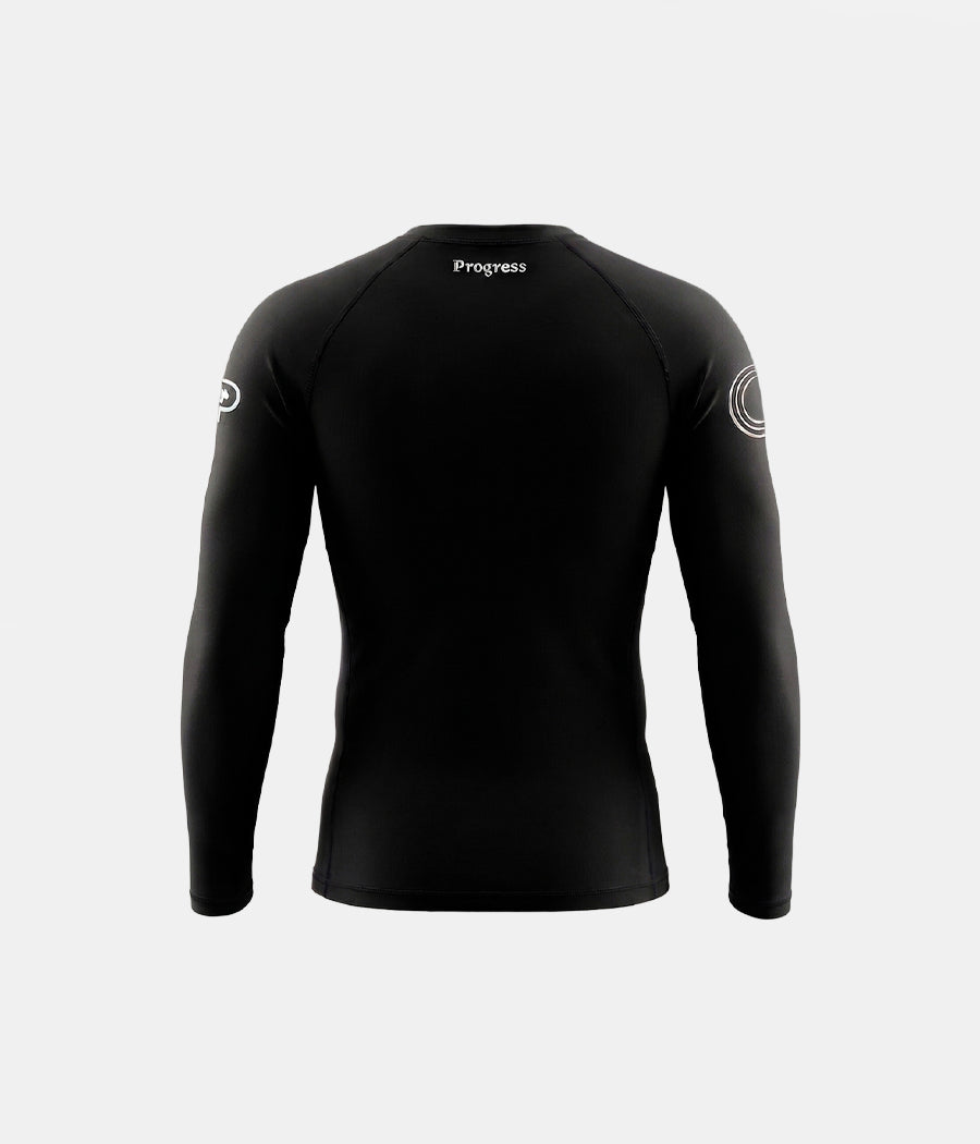 A L B A Kids Club Longsleeve Rashguard - Black Rashguard