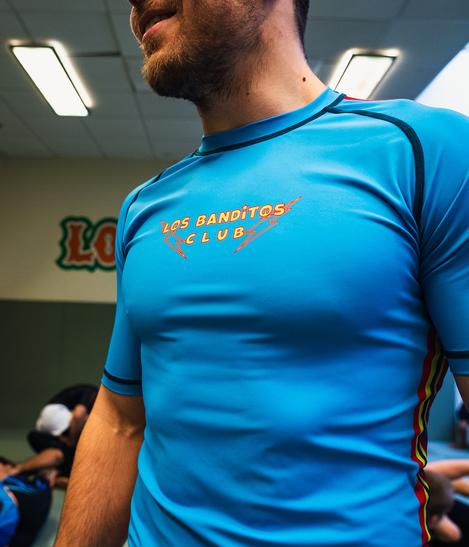 Los Banditos Numero Uno Rashguard - Blue Rashguard