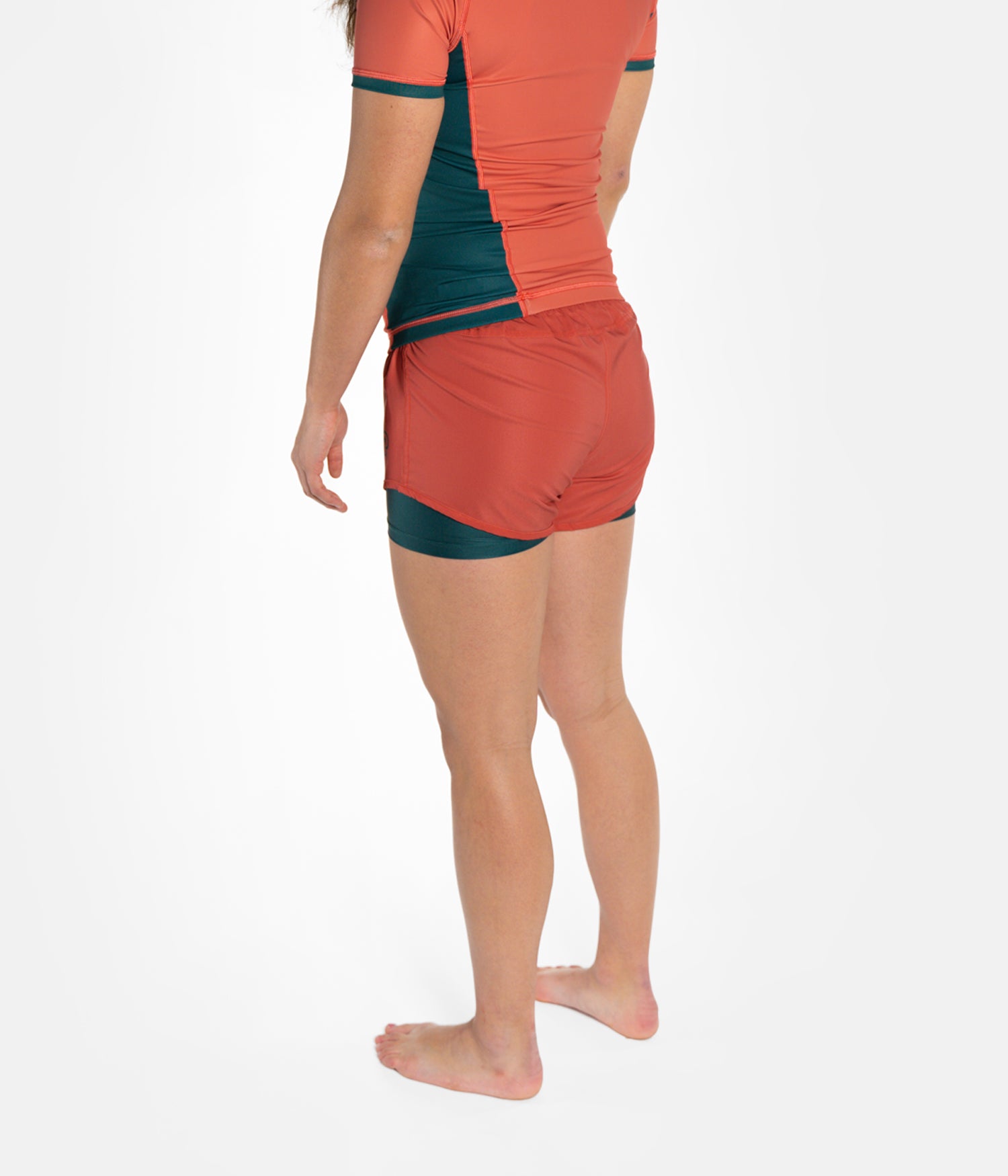 Academy + Peach Sunset Women's Hybrid Shorts Shorts