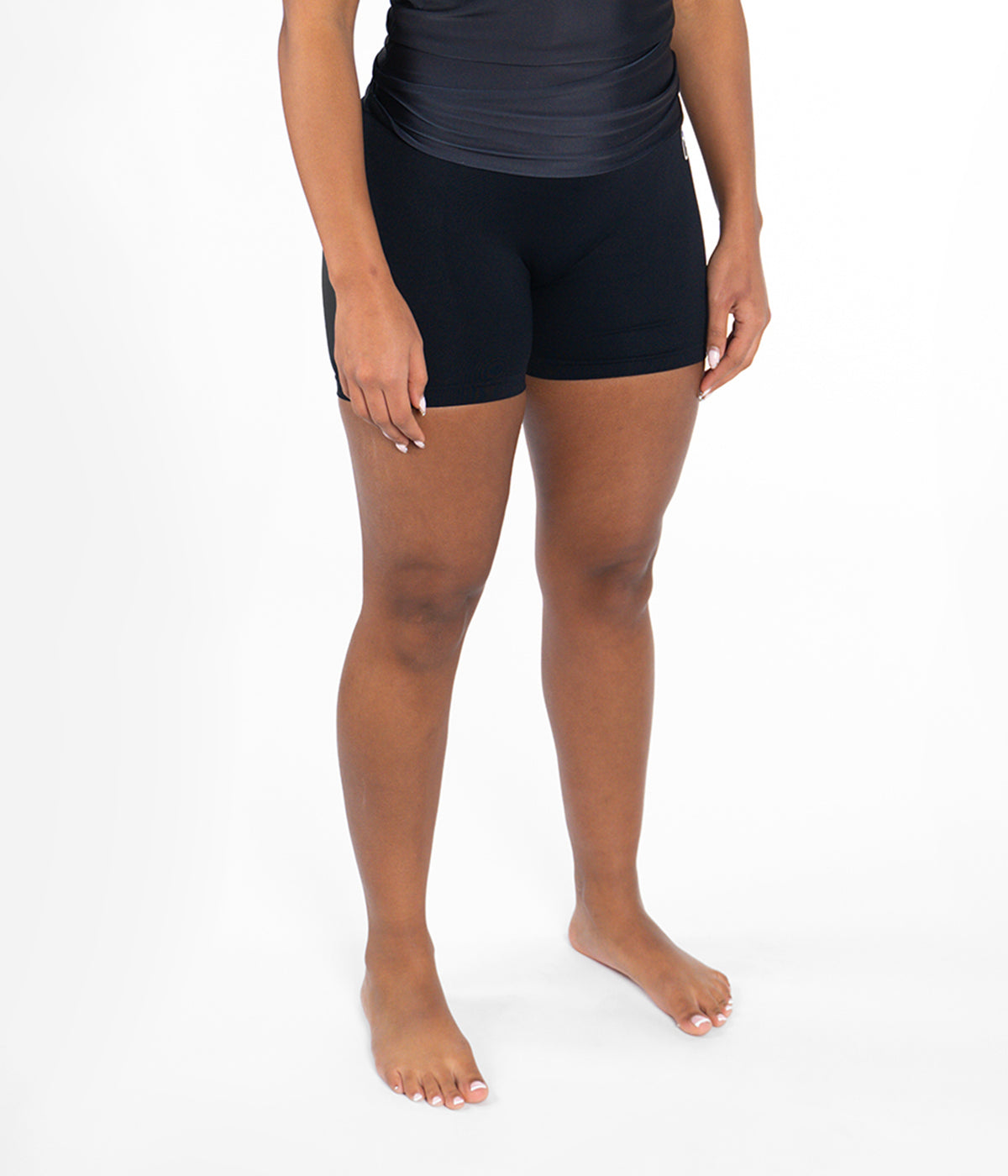 Seamless Shorts - Black Shorts XS