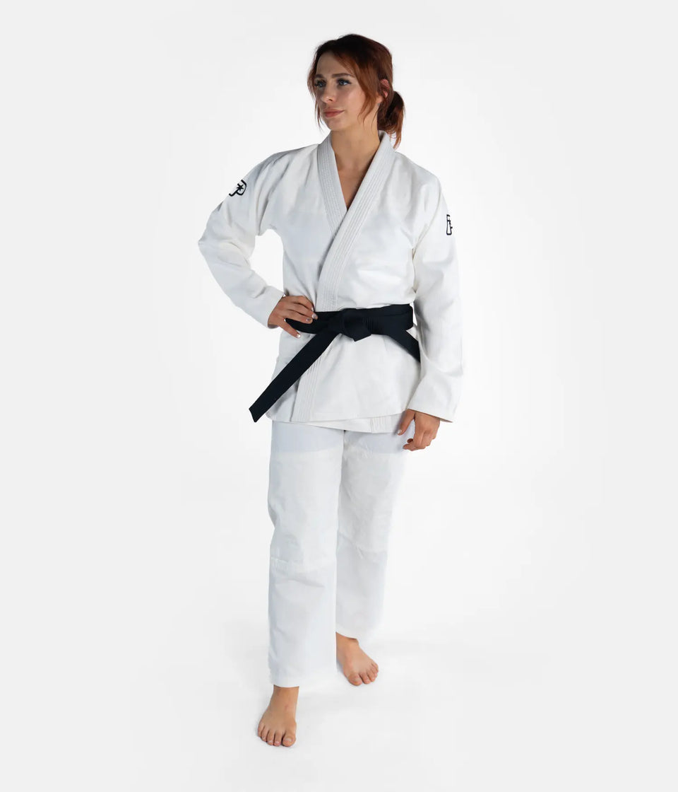 Women's Academy Gi - White (with FREE Whitebelt) Kimono