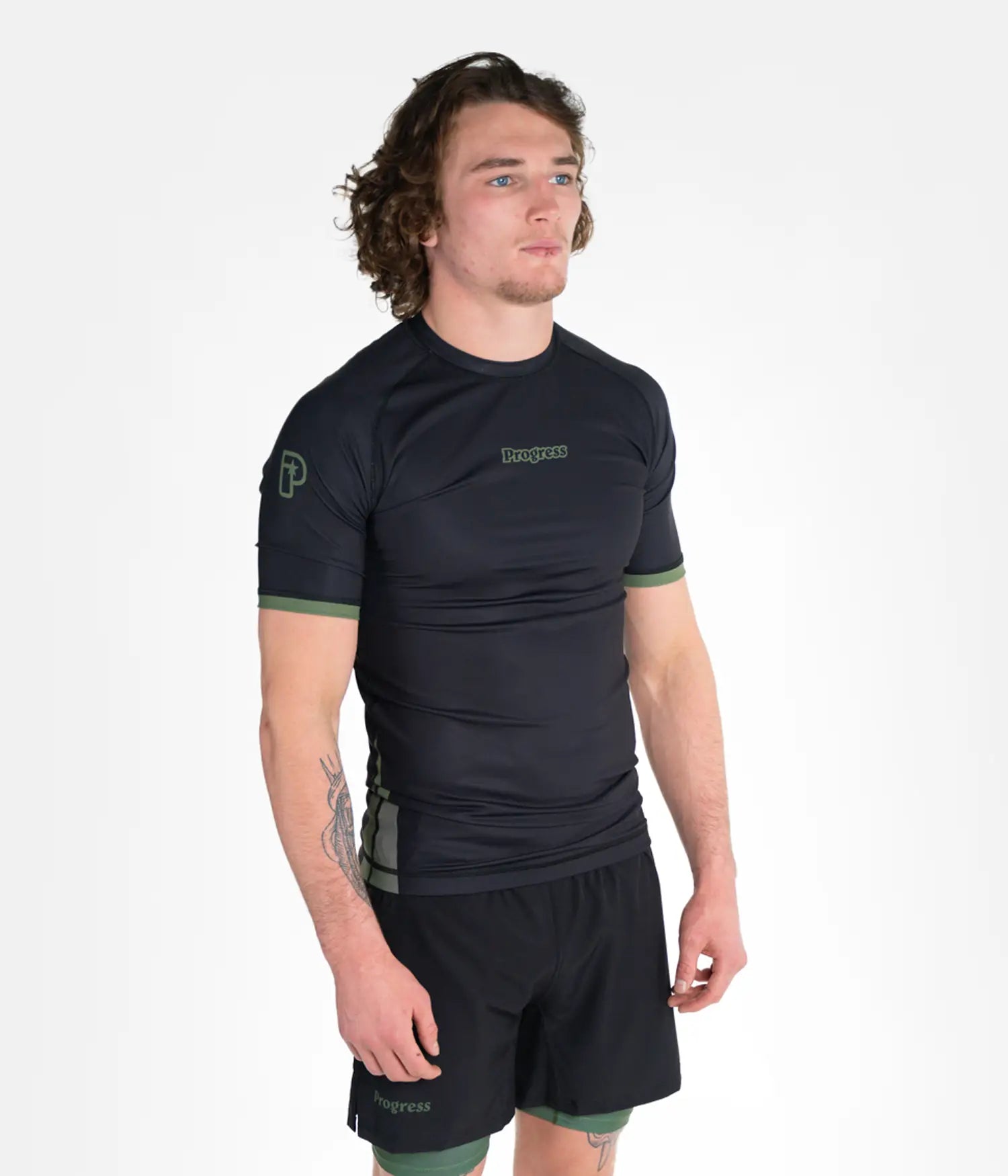 Academy + Rashguard - Black Rashguard