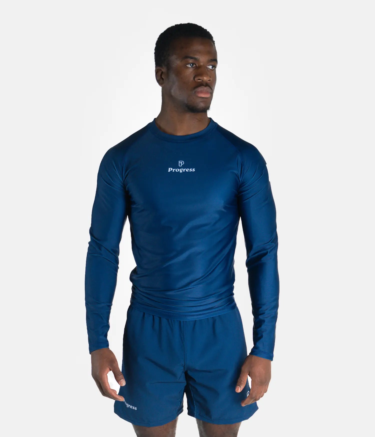 Navy Rashguard Academy Rashguard Longsleeve Navy | Progress Jiu Jitsu – Progress Jiu ...
