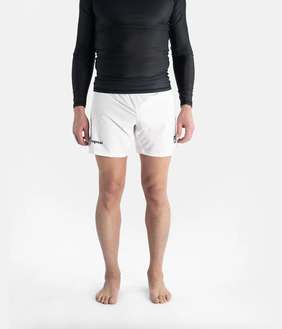 Academy Board Shorts - White Shorts XS