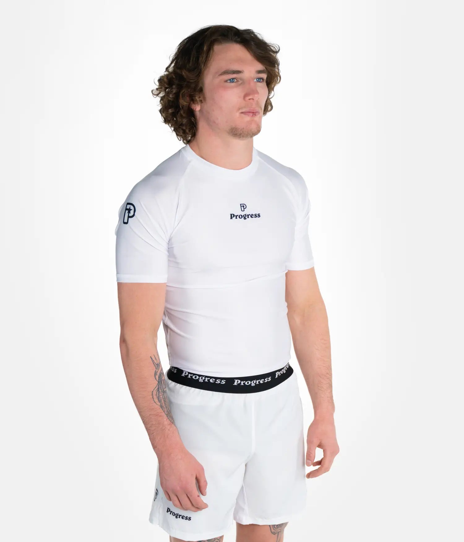 Academy Rashguard - White Rashguard