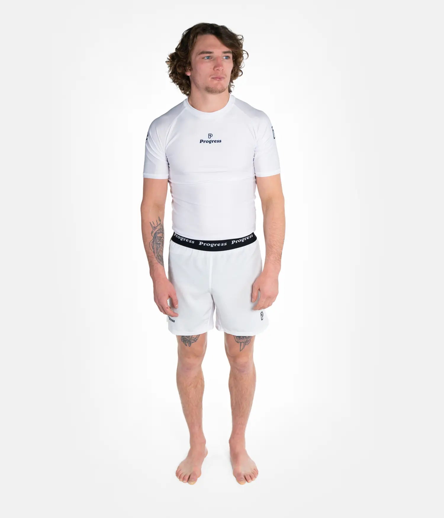 Academy Rashguard - White Rashguard