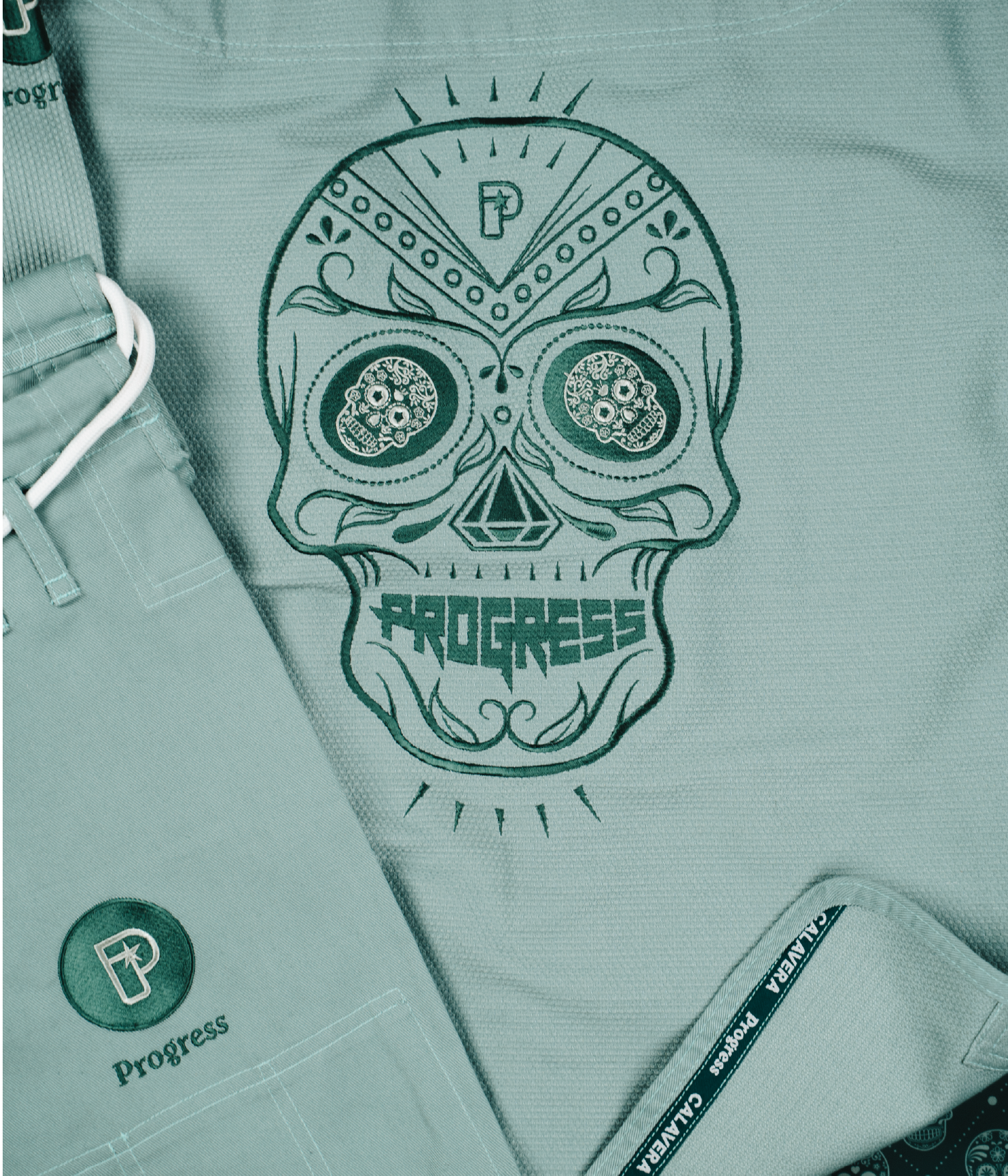 Calavera Gi - Olive Kimono