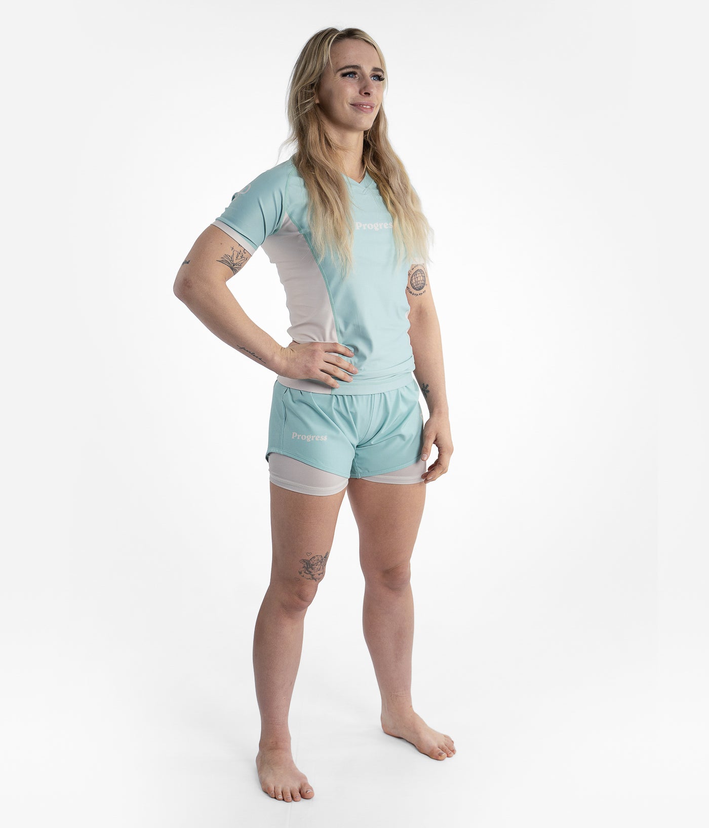 Academy+ Mint Women's Hybrid Shorts