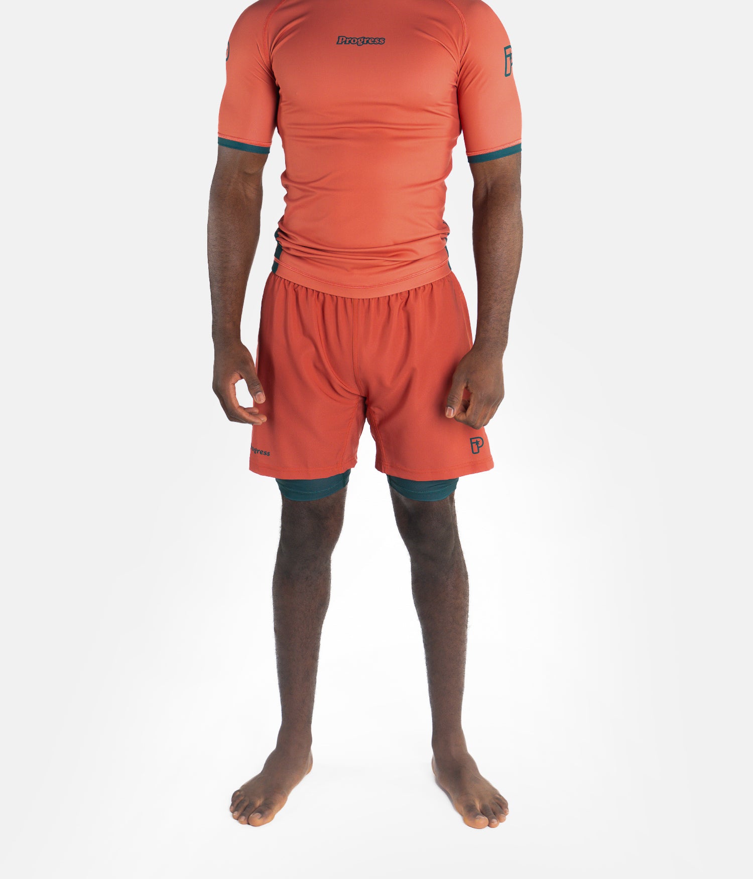Academy + Peach Sunset Hybrid Shorts Shorts