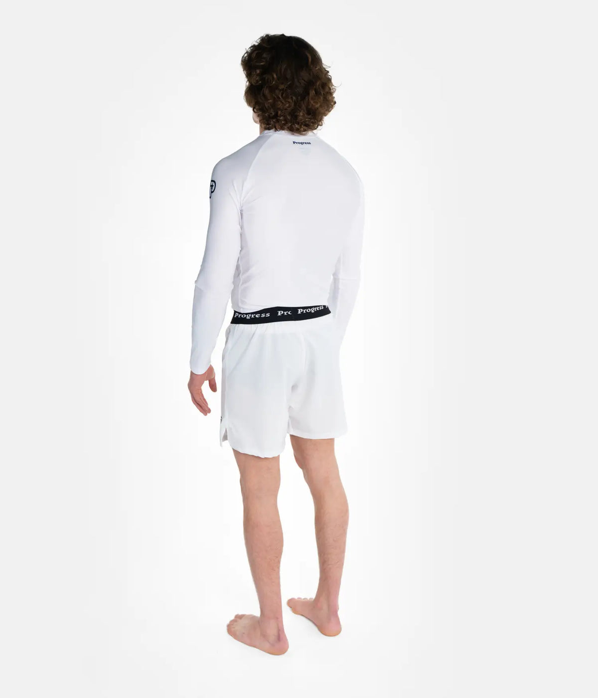 Academy Rashguard Longsleeve - White Rashguard