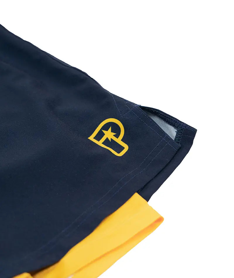 Academy + Navy Hybrid Shorts Shorts