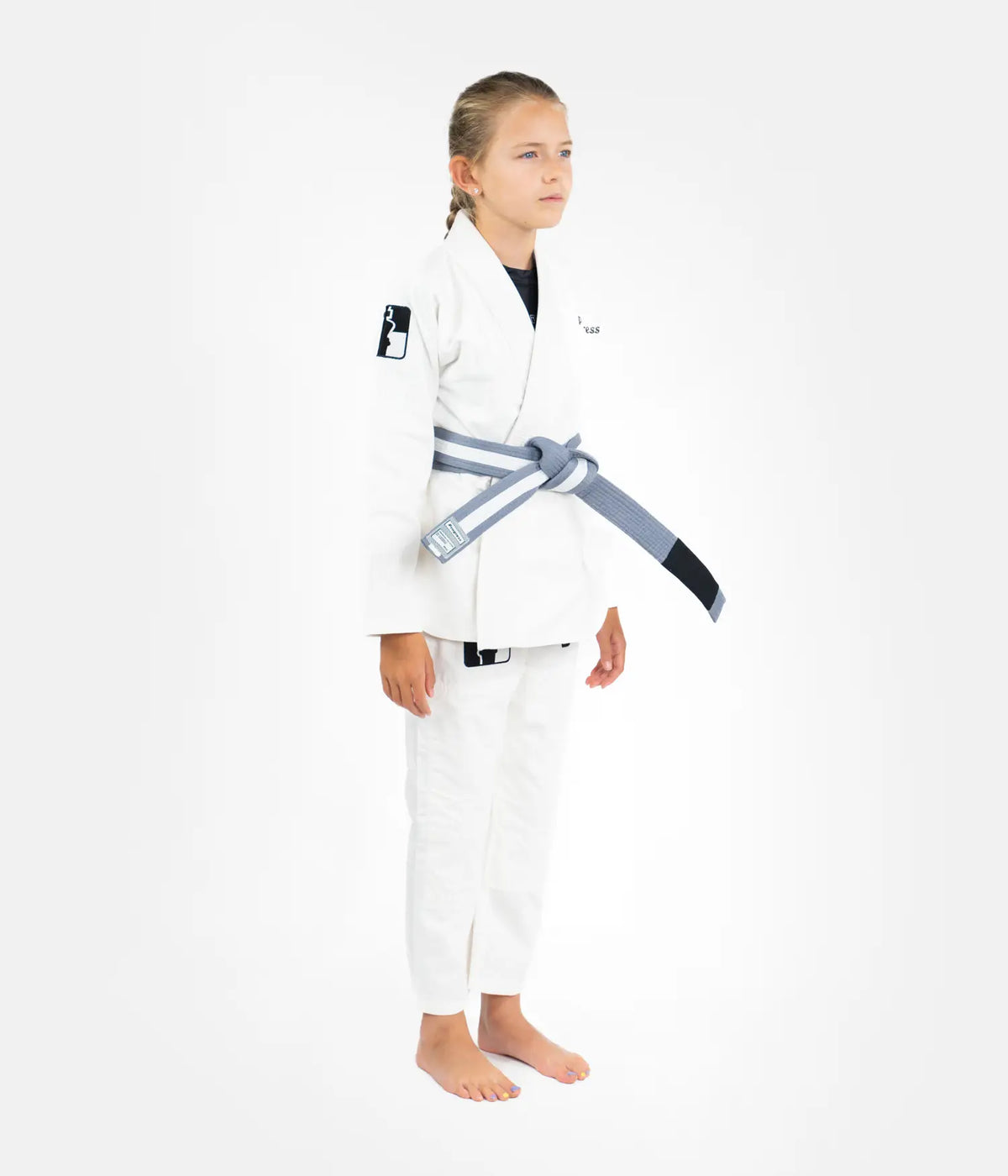 Kids Checkmat Official Gi - White Kimono M000