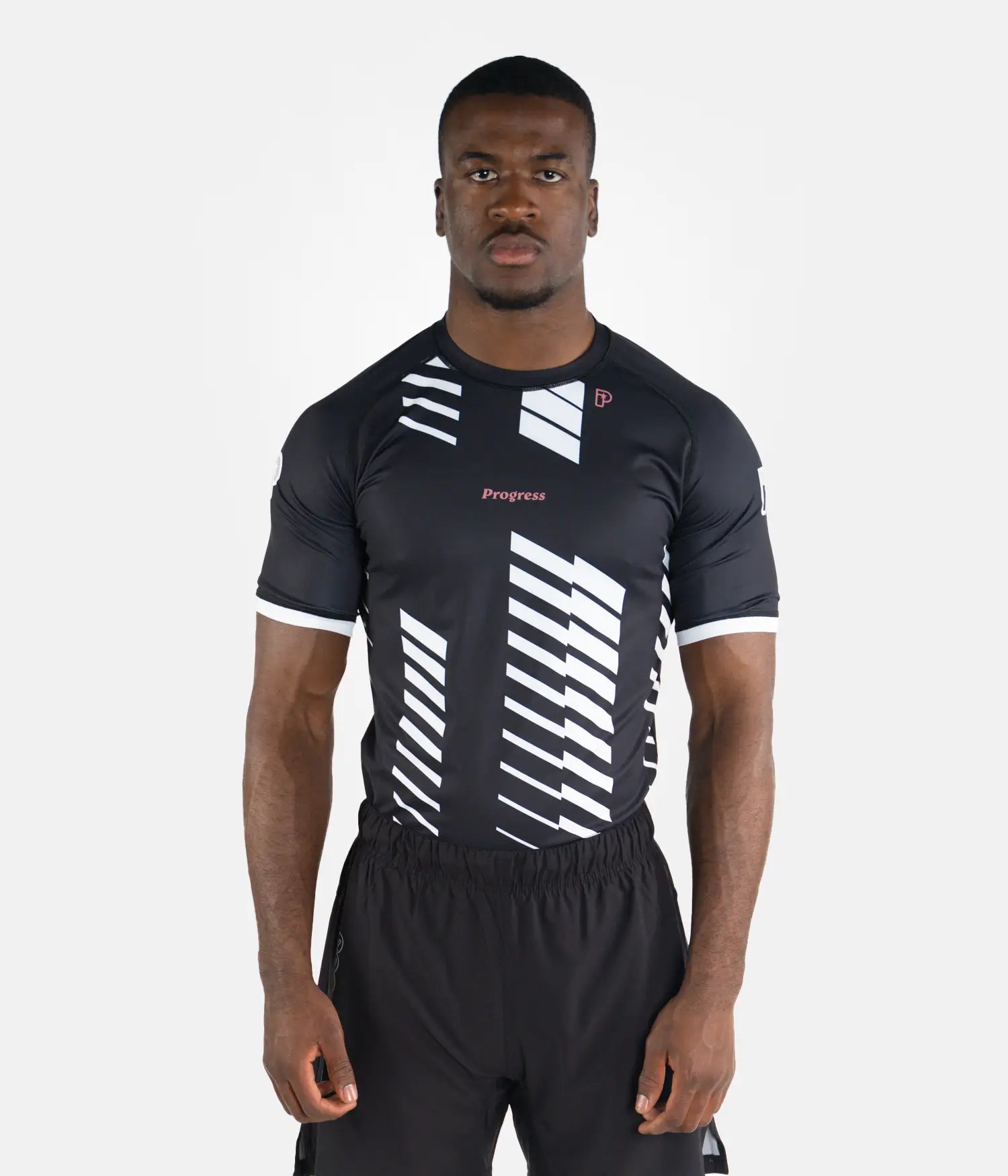 Ranked Rashguard 2026 - White/Black Rashguard XS