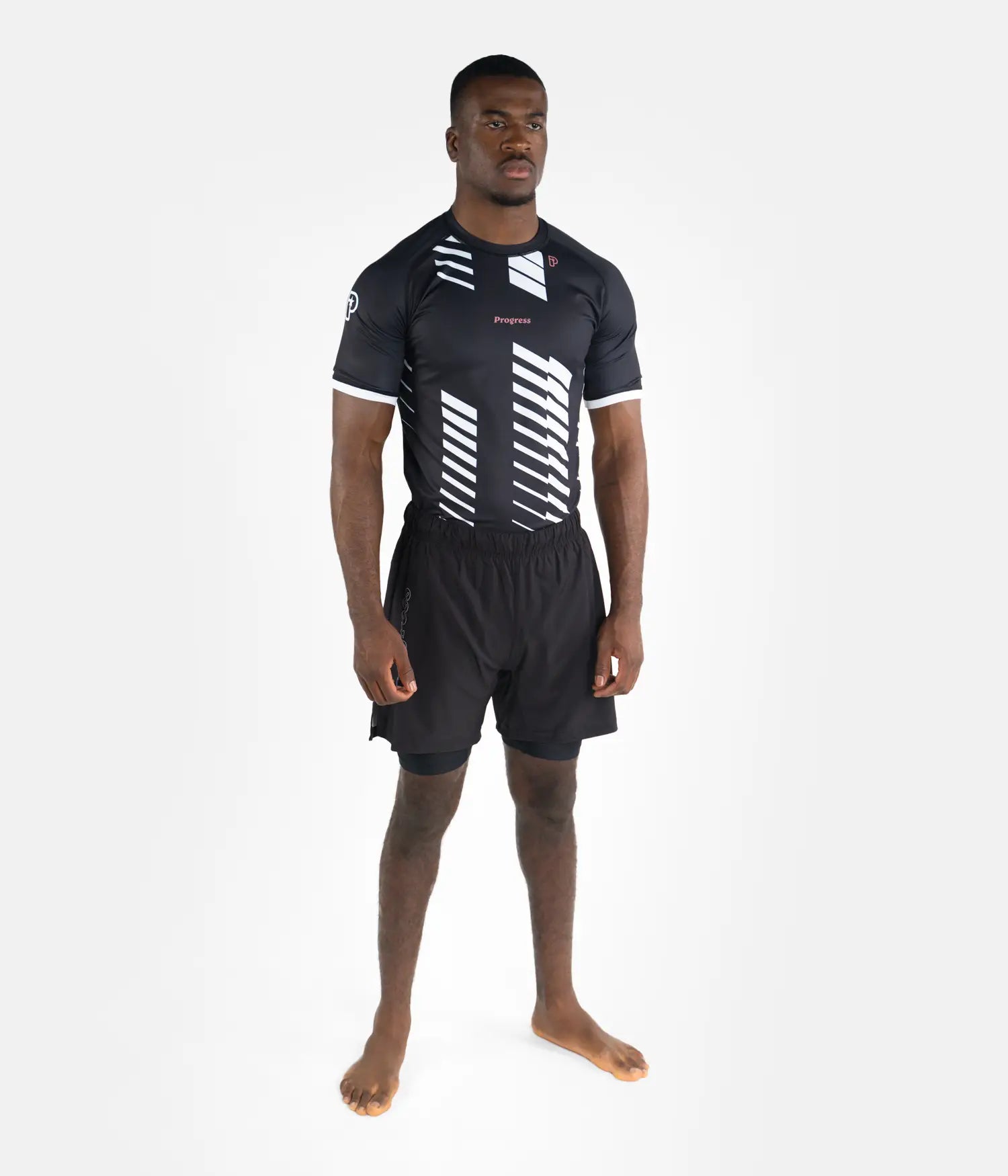Ranked Rashguard 2026 - White/Black Rashguard